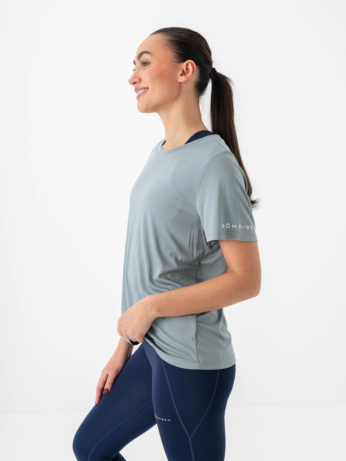 Röhnisch Team Logo Tee Stormy Sea