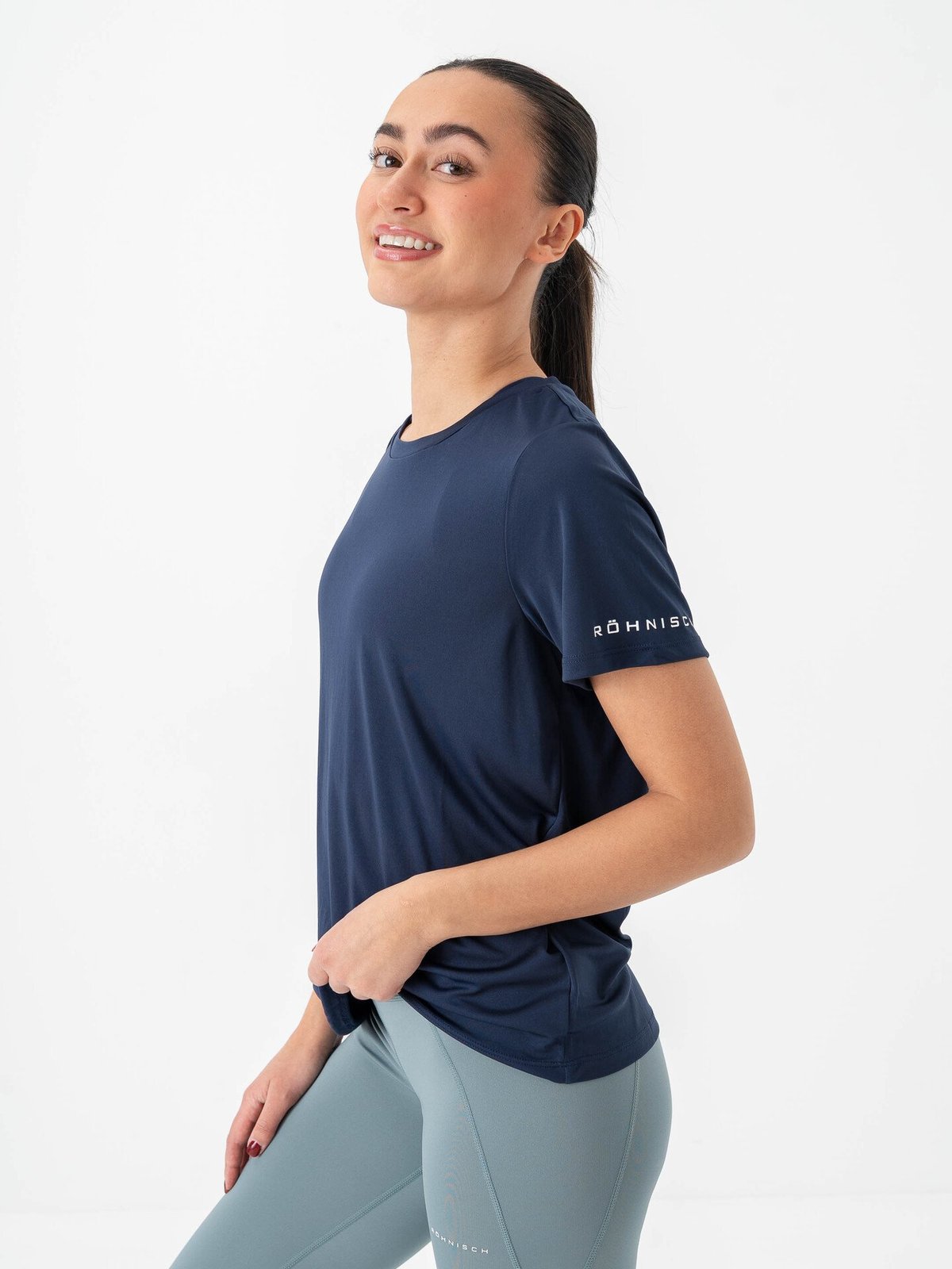 Röhnisch Team Logo Tee Indigo