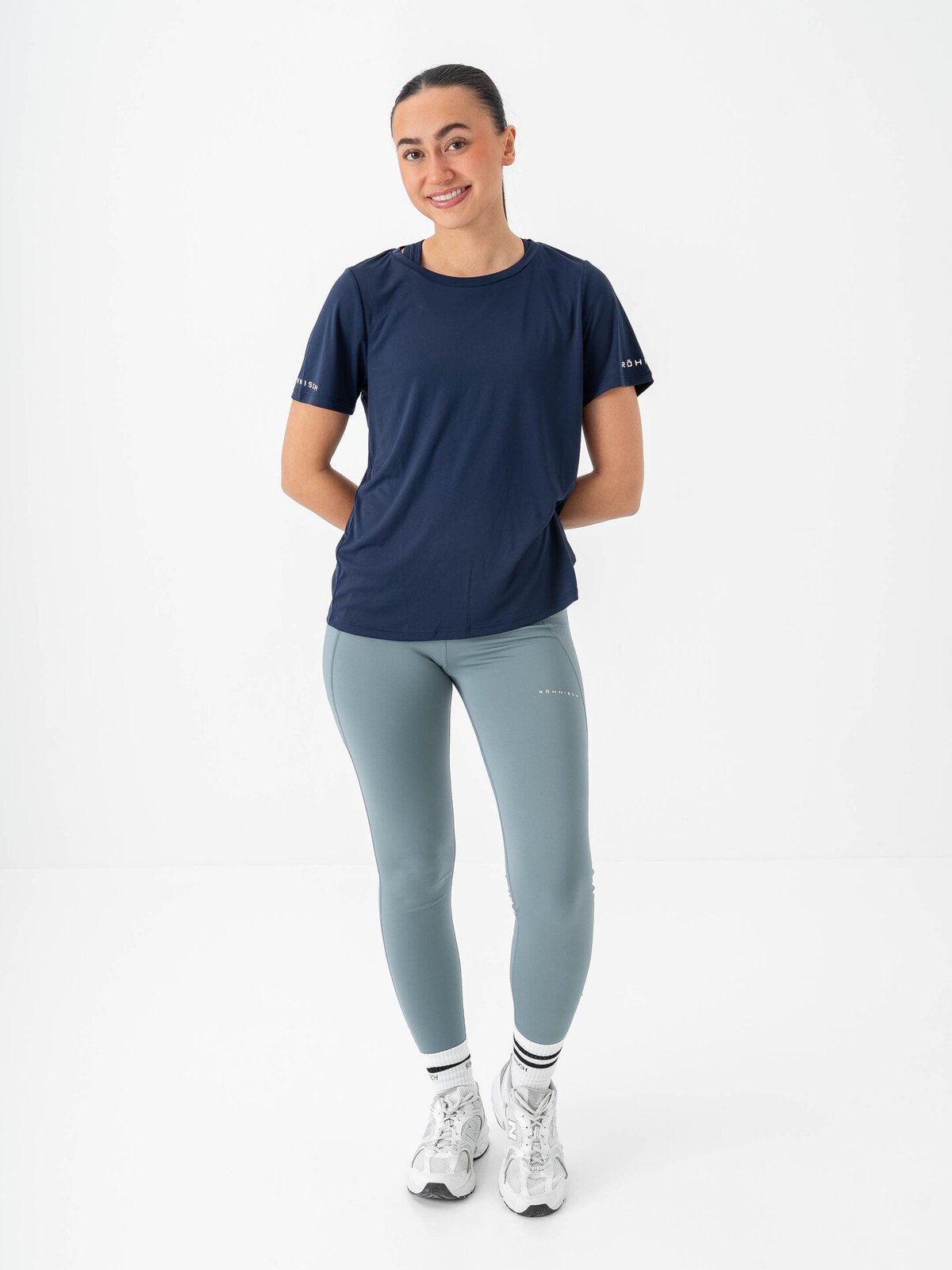 Röhnisch Team Logo Tee Indigo