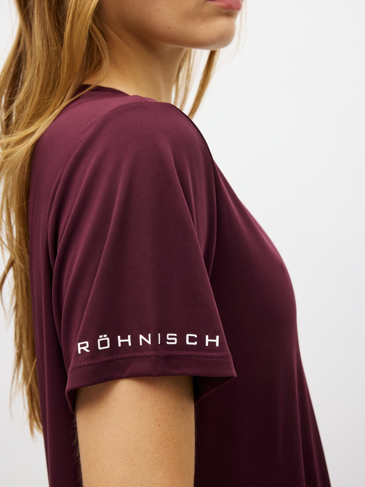 Röhnisch Team Logo Tee Burgunder