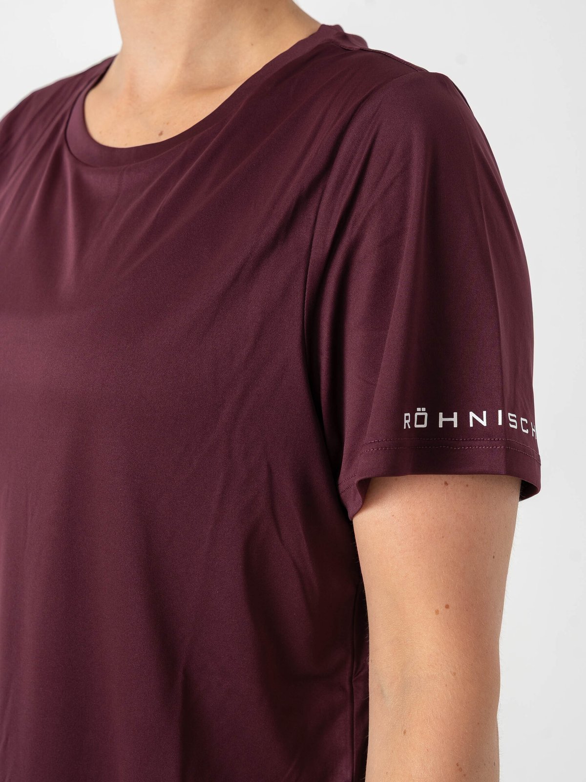 Röhnisch Team Logo Tee Burgunder