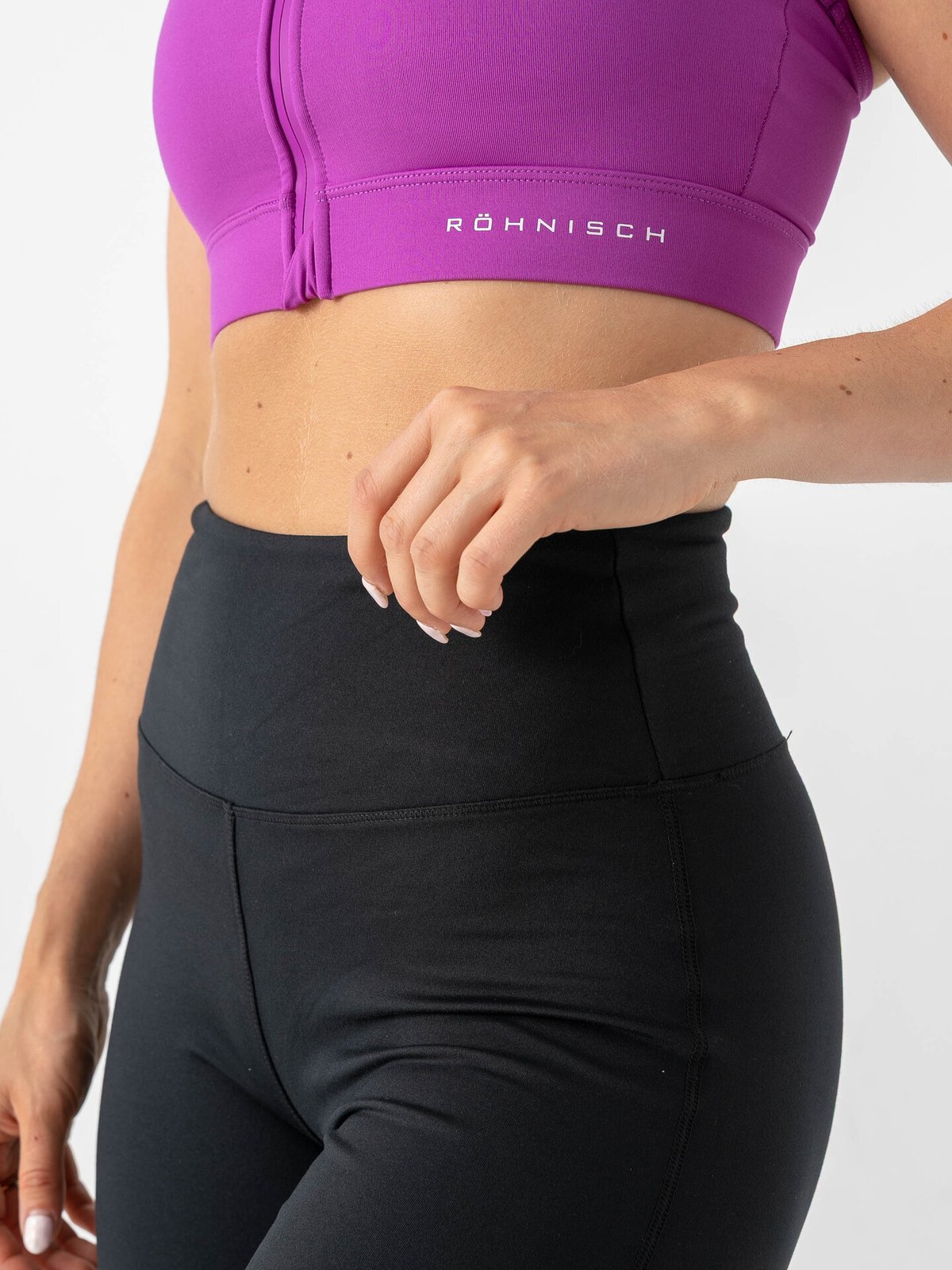 Röhnisch Essential Zip Sportsbra Rosa