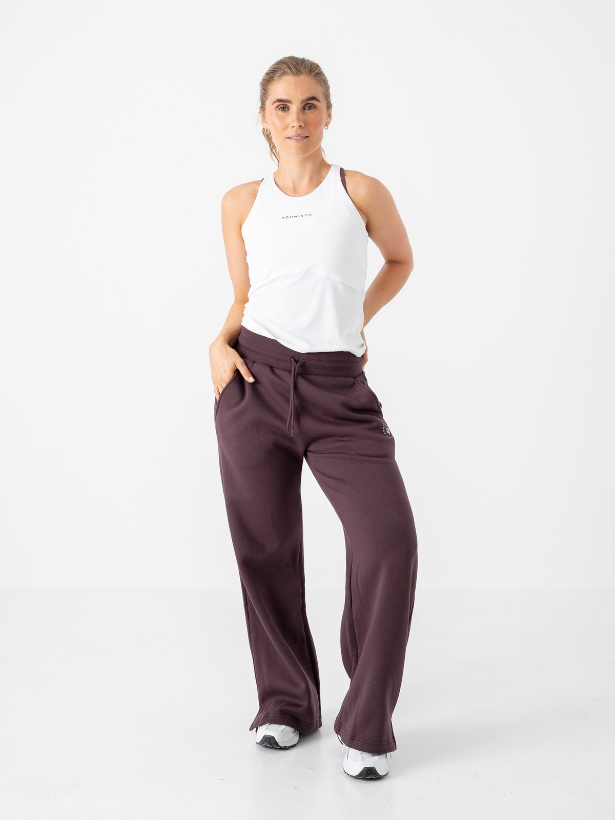 Röhnisch Jacquard Tank White