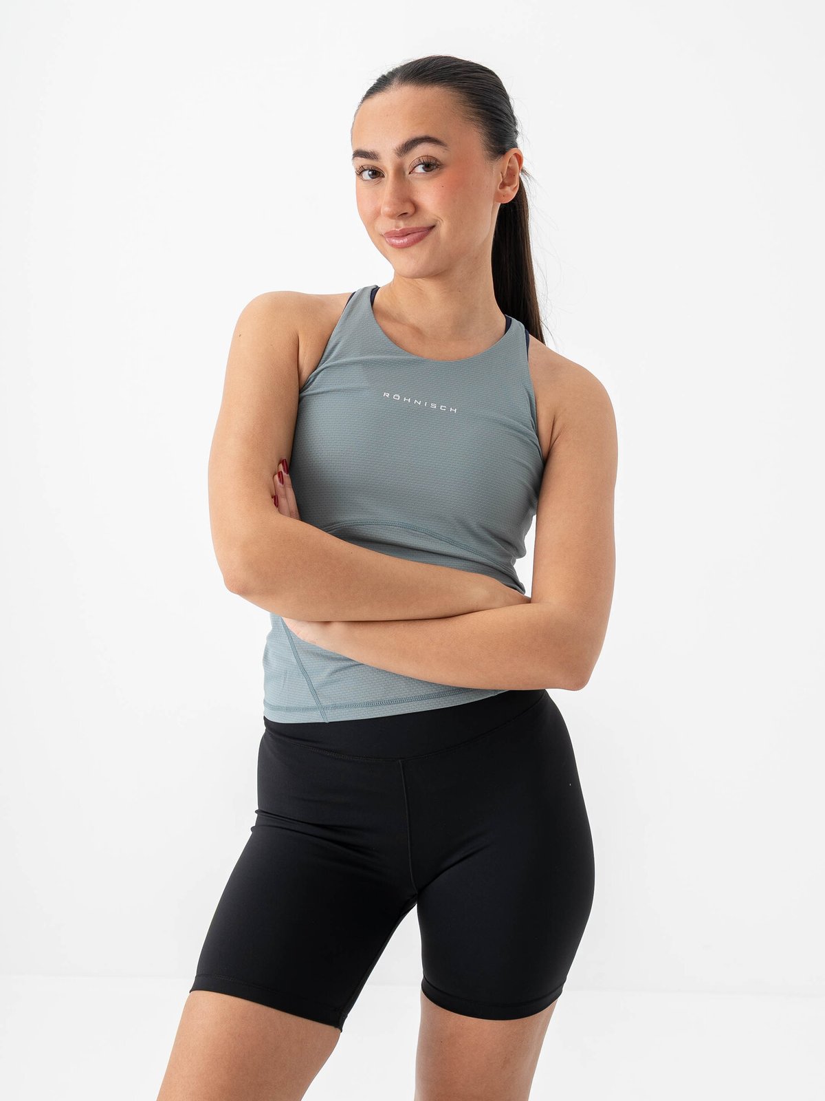 Röhnisch Jacquard Tank Stormy Sea