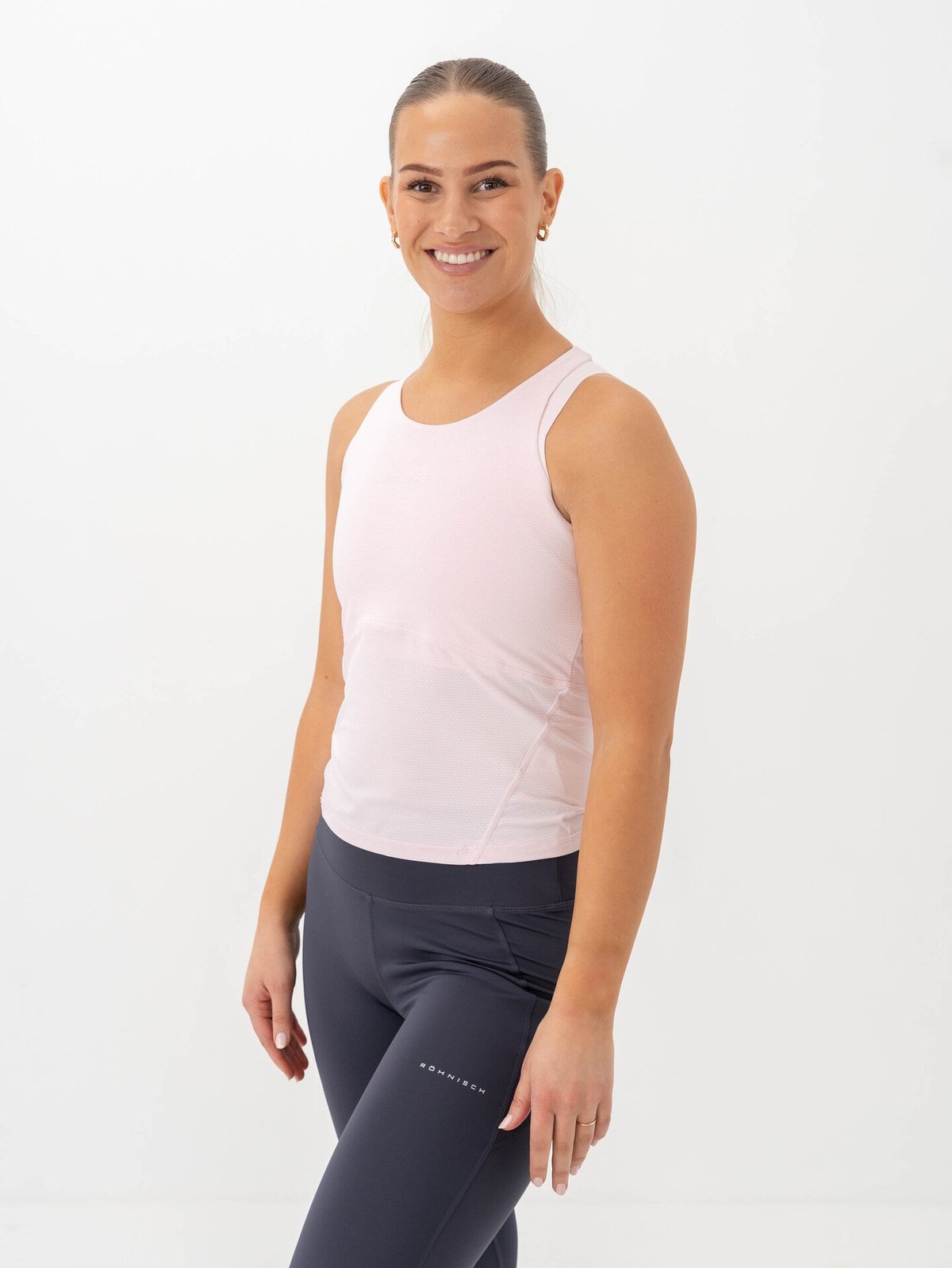 Röhnisch Jacquard Tank Cradle Pink