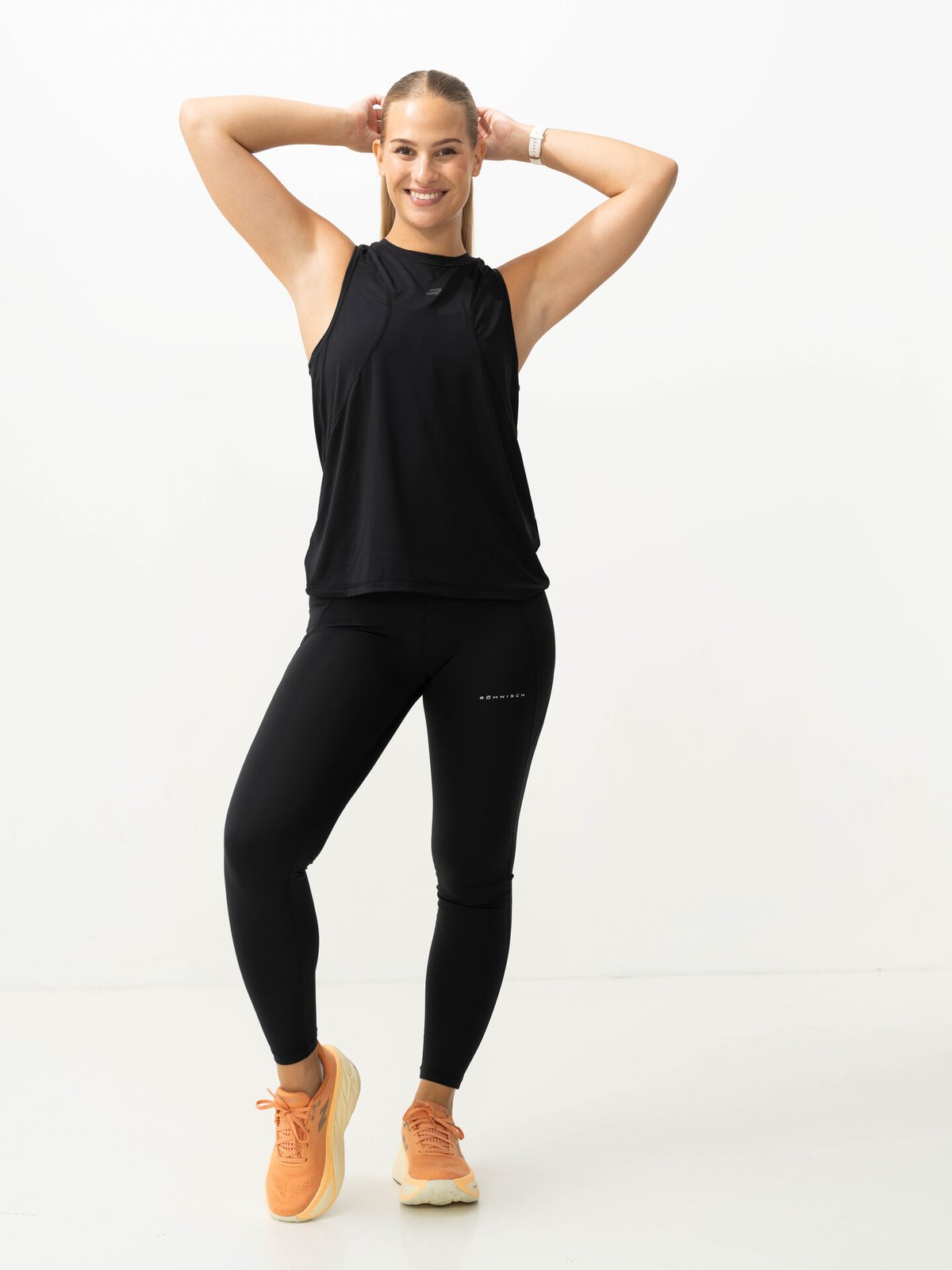 Röhnisch Snap Tank Dark Grey Melange