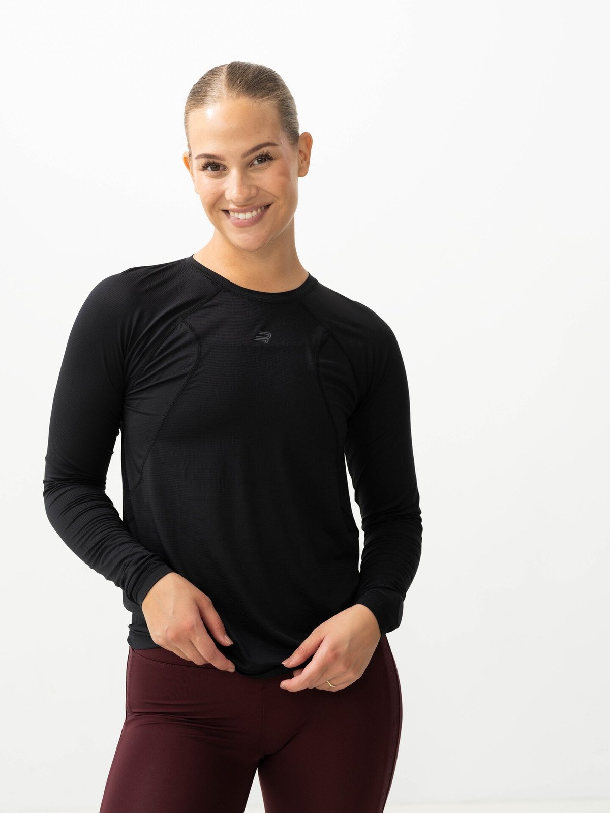Röhnisch Snap Long Sleeve Dark Grey Melange