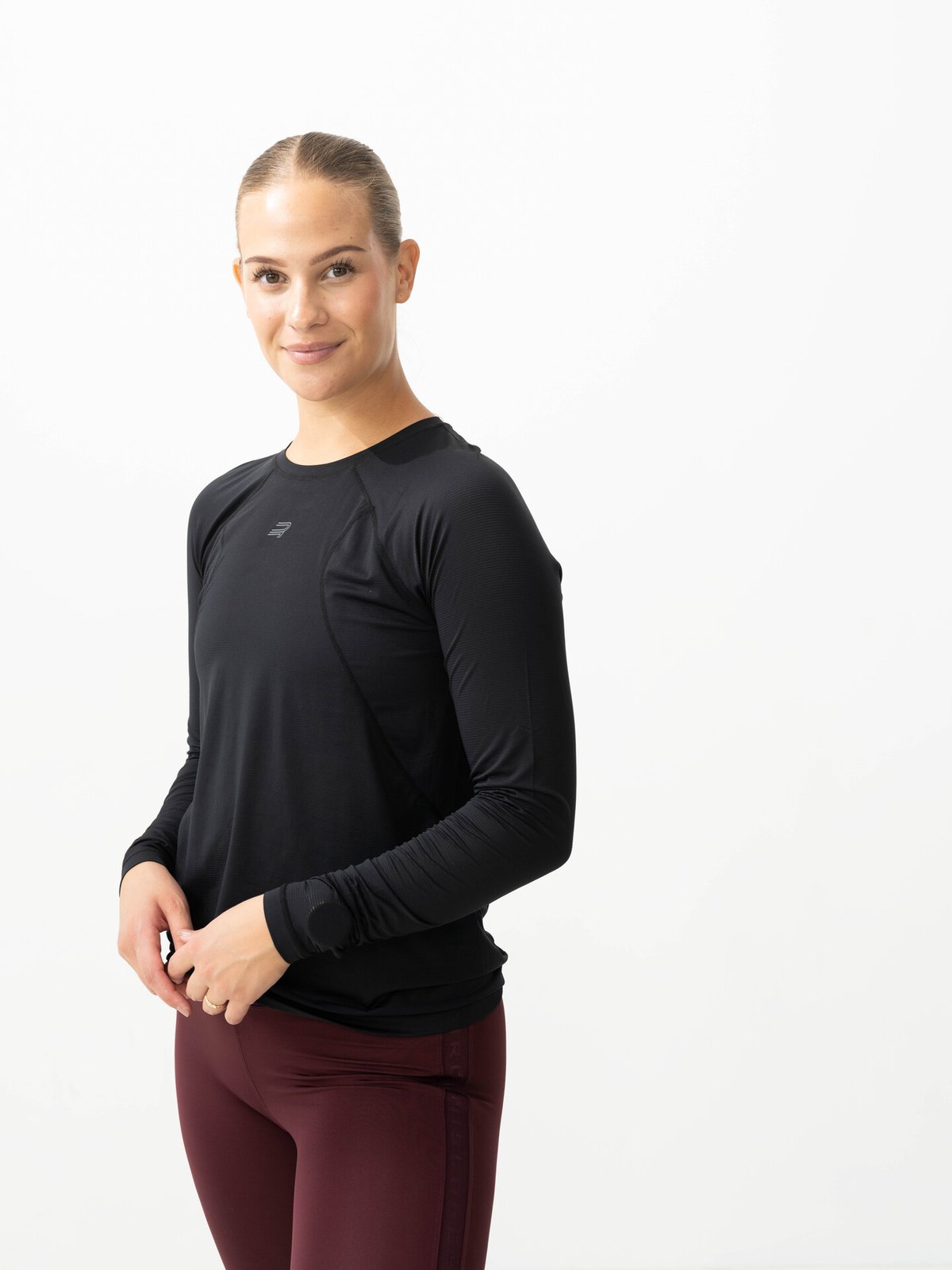 Röhnisch Snap Long Sleeve Dark Grey Melange