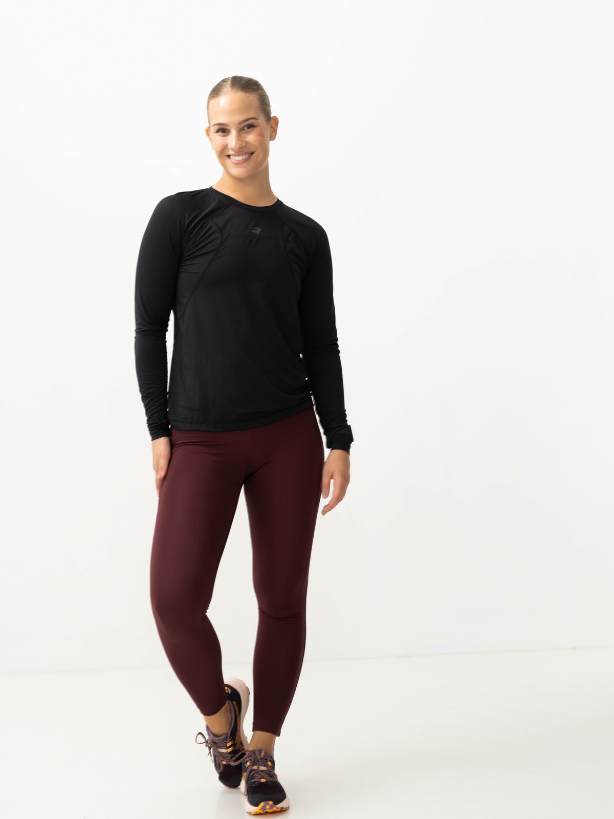 Röhnisch Snap Long Sleeve Dark Grey Melange