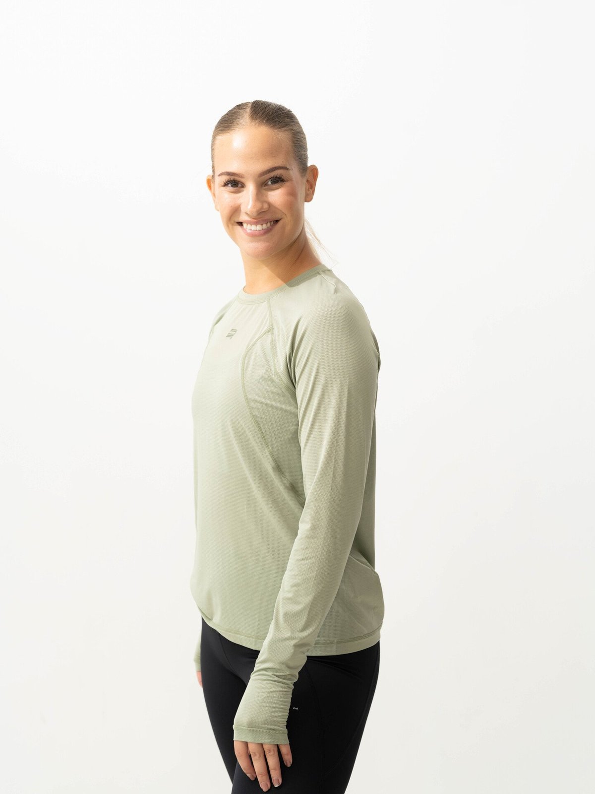 Röhnisch Snap Long Sleeve Dark Grey Melange