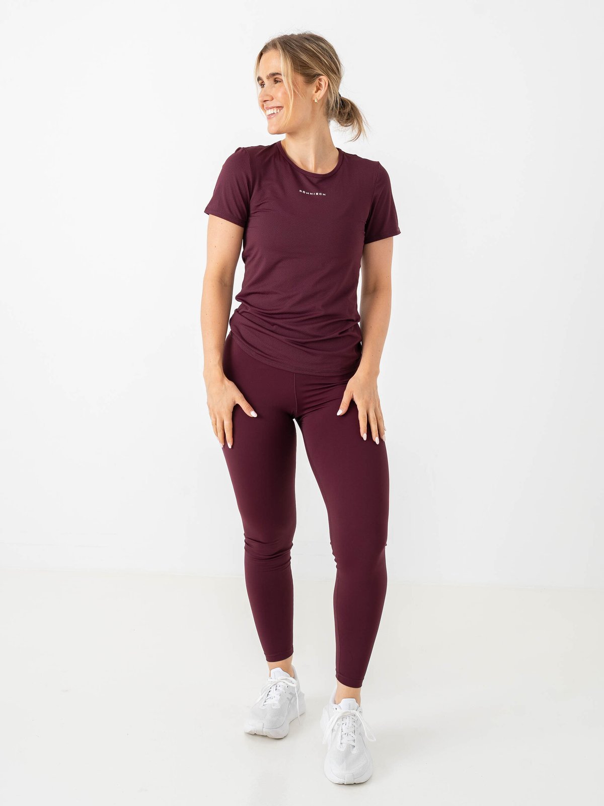 Röhnisch Legacy High Waist Tights Burgunder