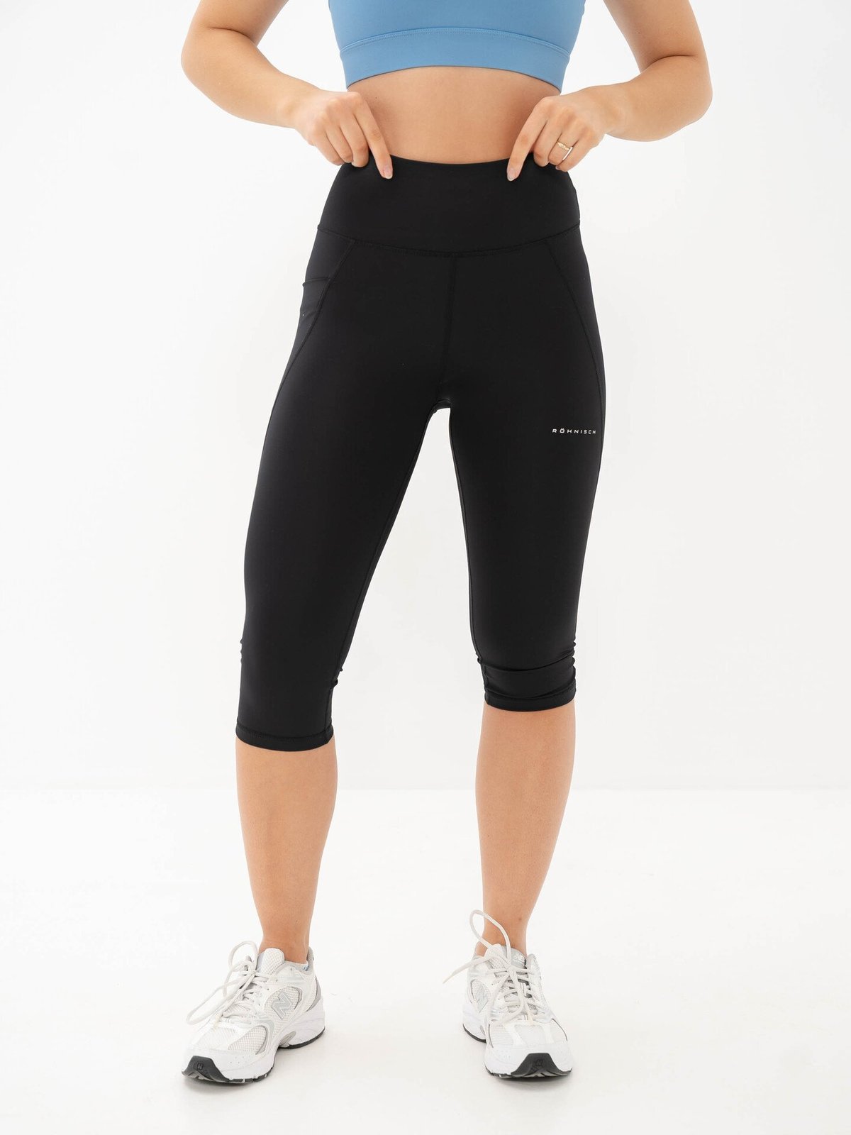 Röhnisch Flattering High Waist Capri Tights Black