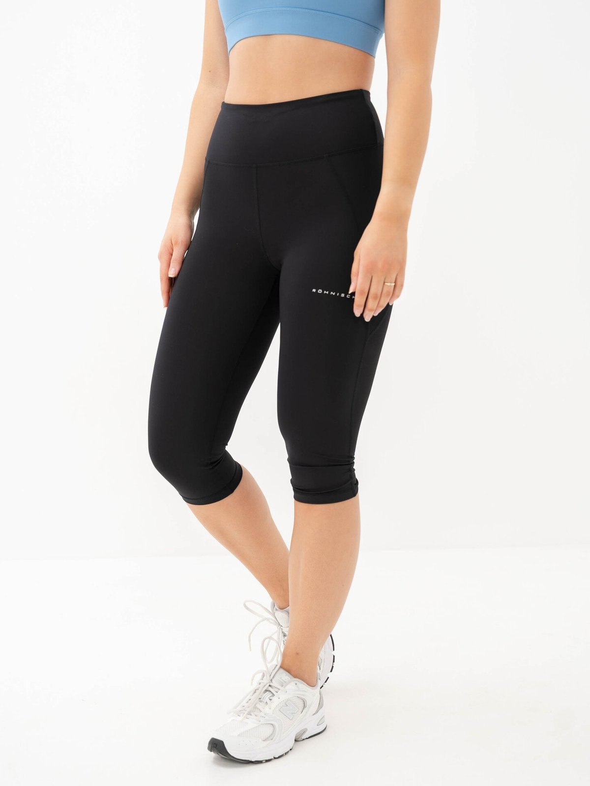 Röhnisch Flattering High Waist Capri Tights Black