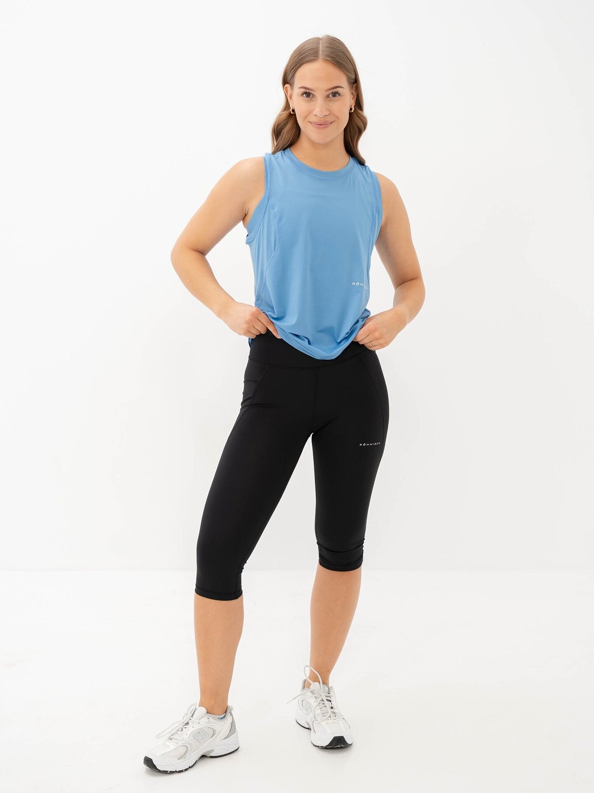 Röhnisch Flattering High Waist Capri Tights Black