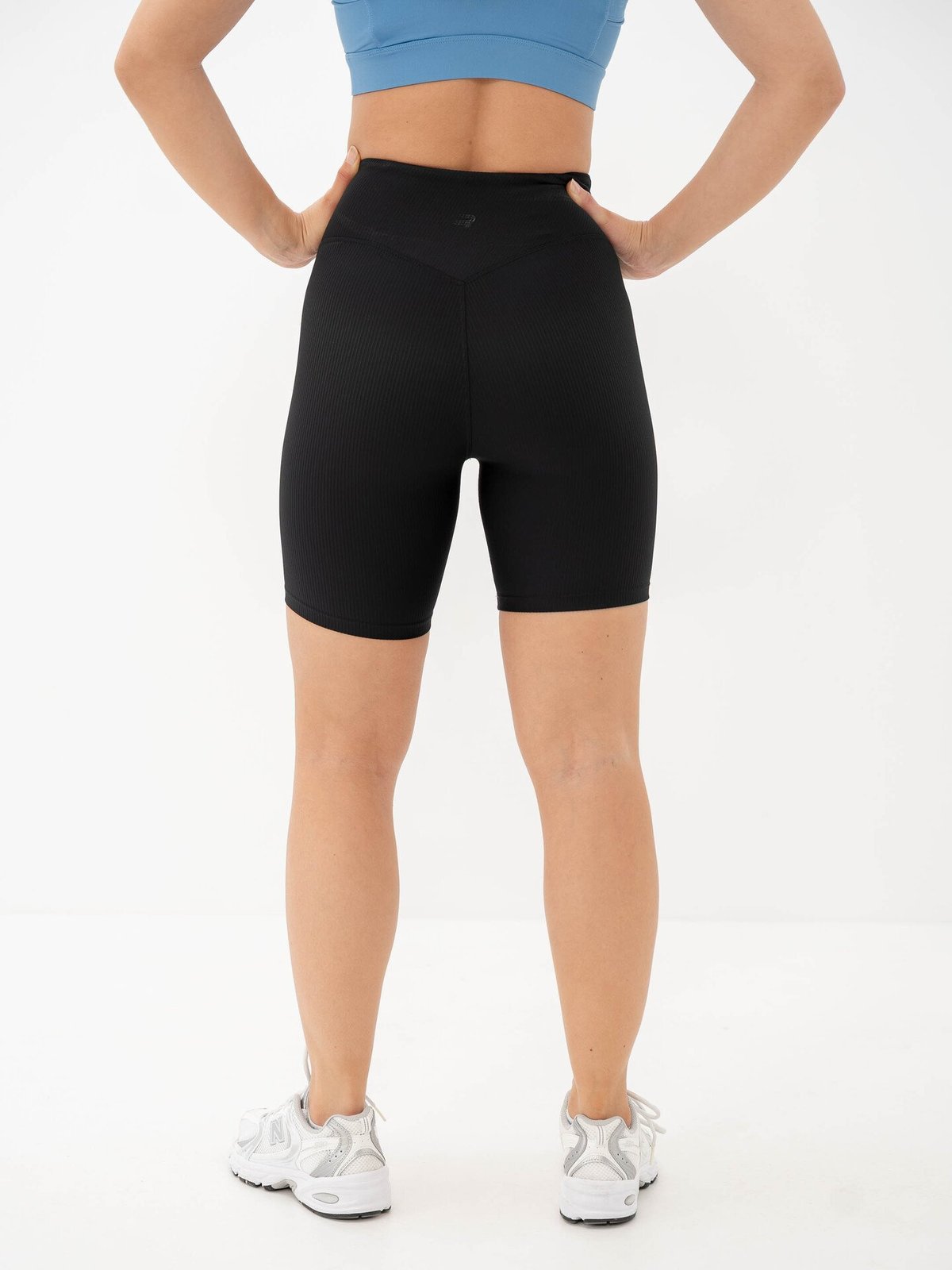 Röhnisch Ribbed R Bike High Waist Tights Black