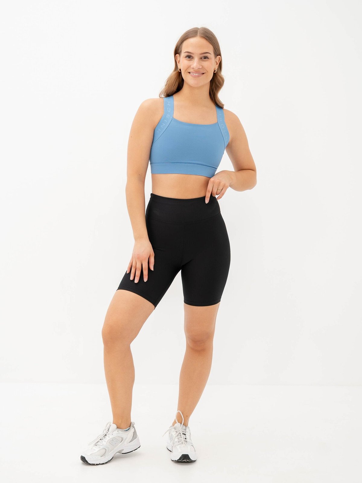 Röhnisch Ribbed R Bike High Waist Tights Black