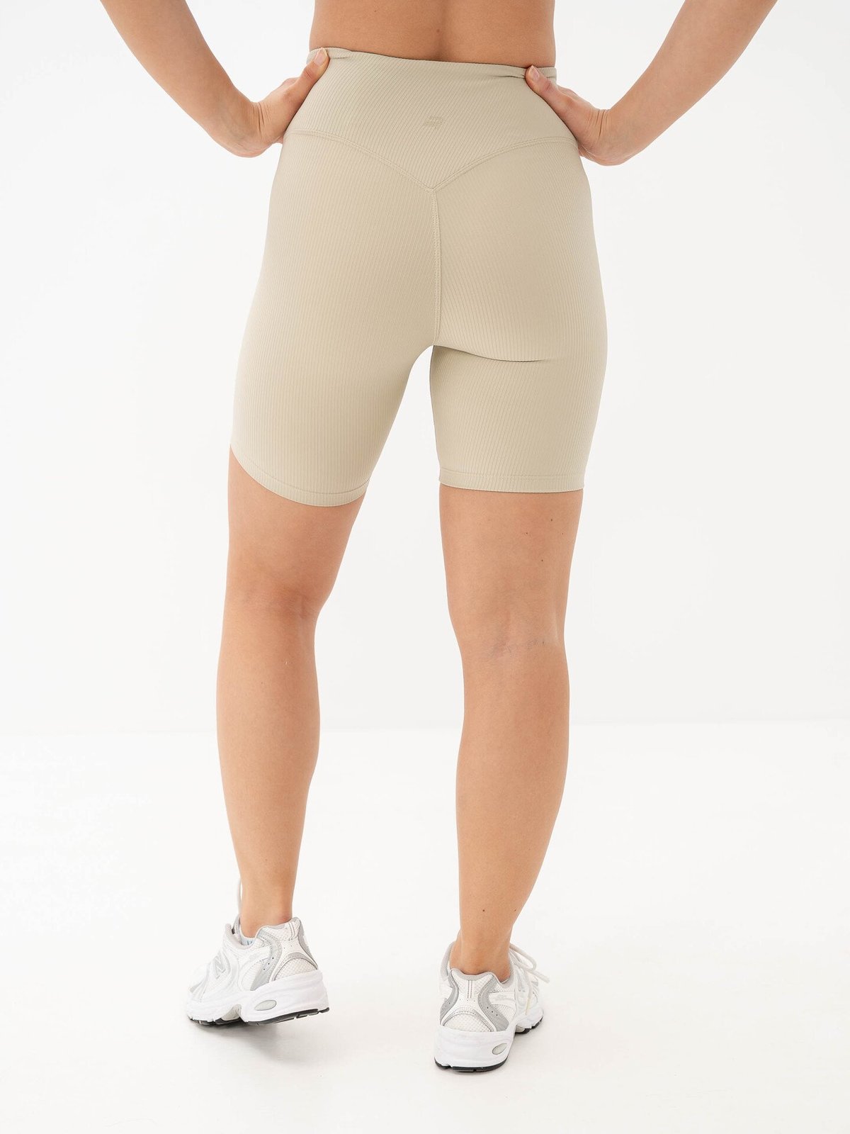 Röhnisch Ribbed R Bike High Waist Tights Agate Gray