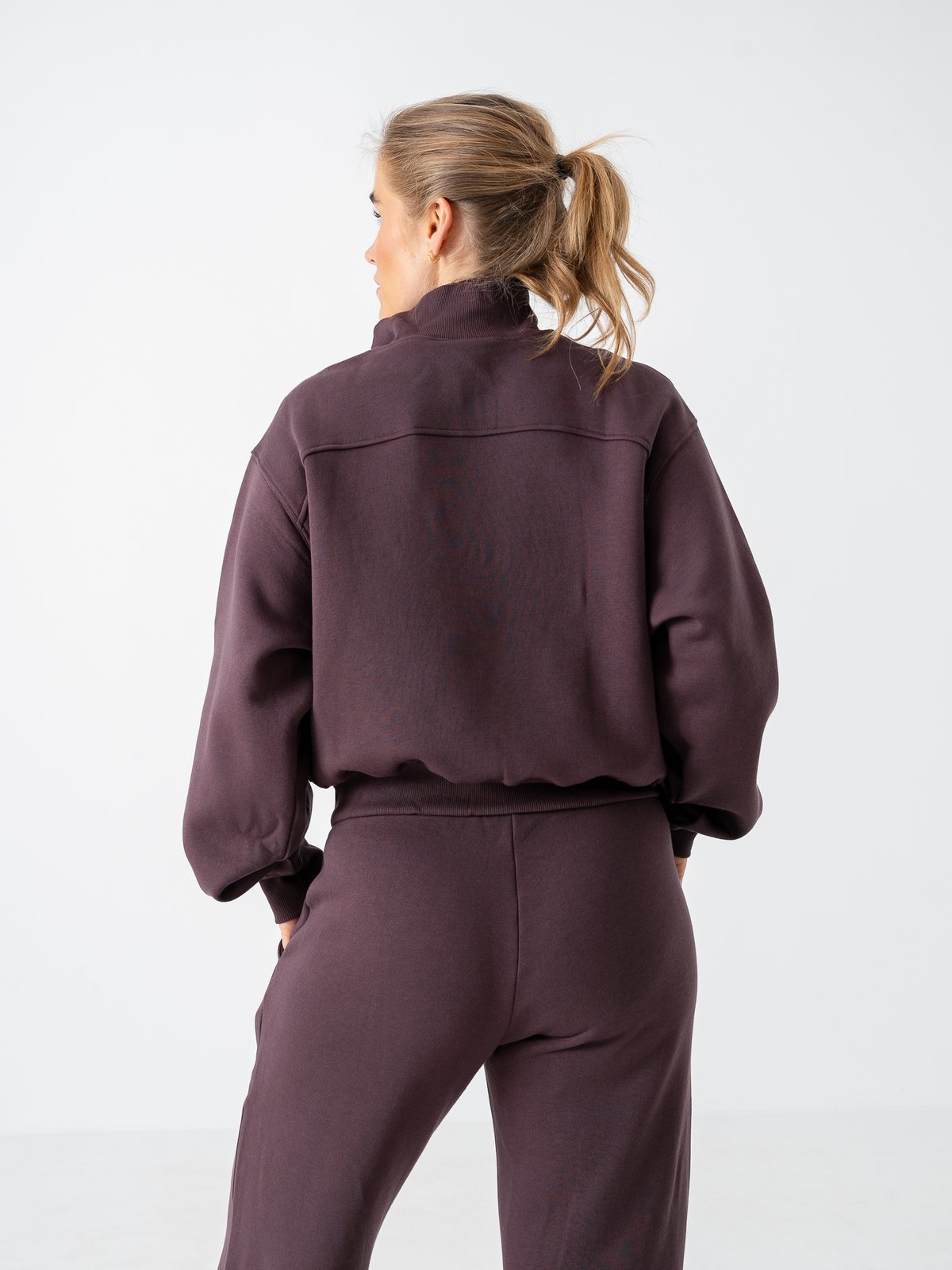 Röhnisch Soft Sweat Half Zip Huckleberry
