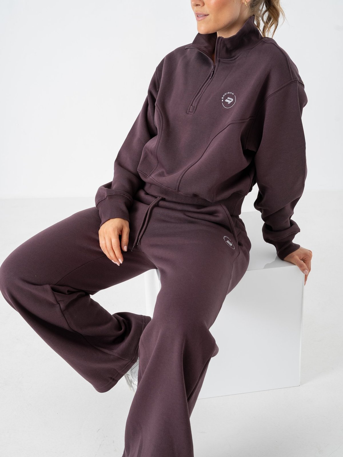 Röhnisch Soft Sweat Half Zip Huckleberry