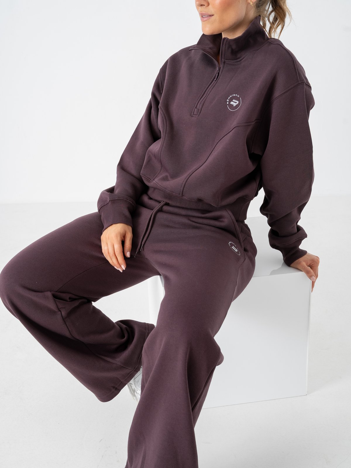 Röhnisch Soft Sweat Half Zip Huckleberry