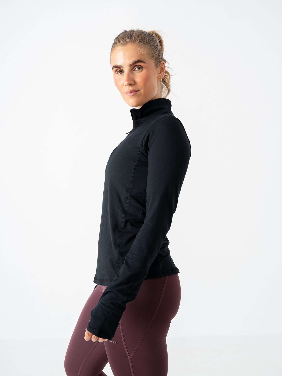 Röhnisch Layering Half Zip Black