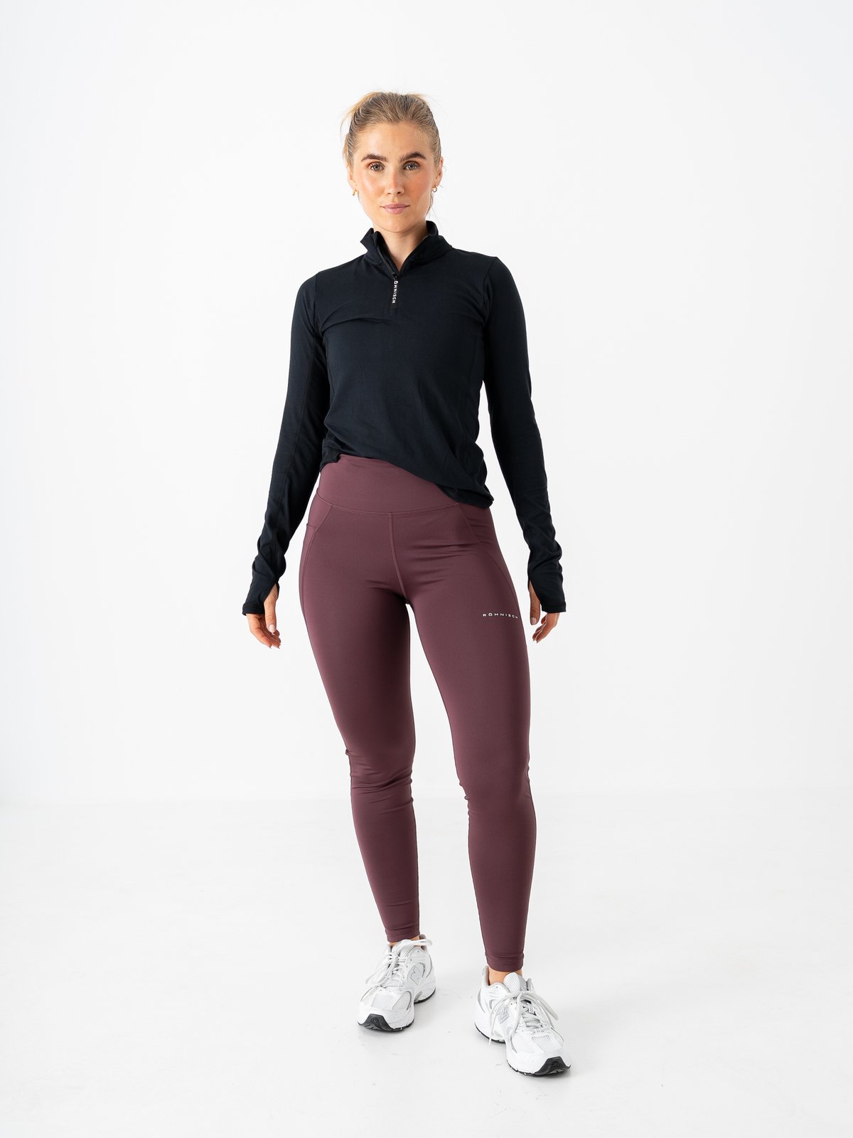 Röhnisch Layering Half Zip Black