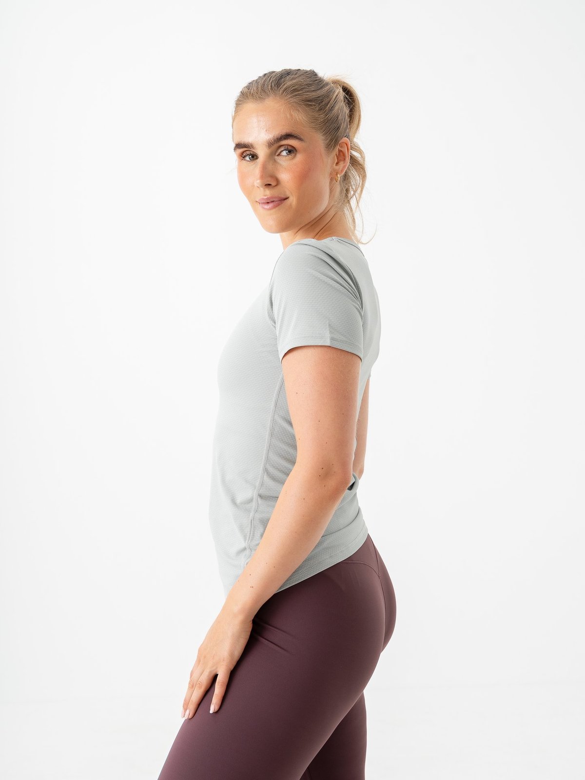 Röhnisch Jacquard Short Sleeve Top Belgian Block