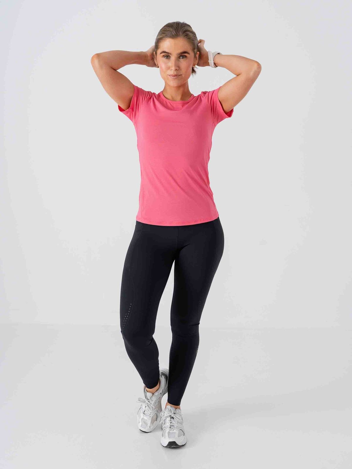 Röhnisch Jacquard Short Sleeve Top Fruit Dove