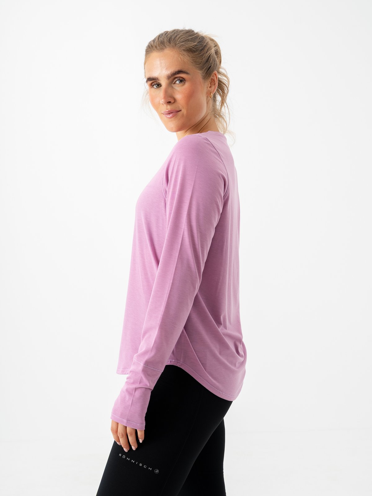 Röhnisch Clara Long Sleeve Smoky Grape