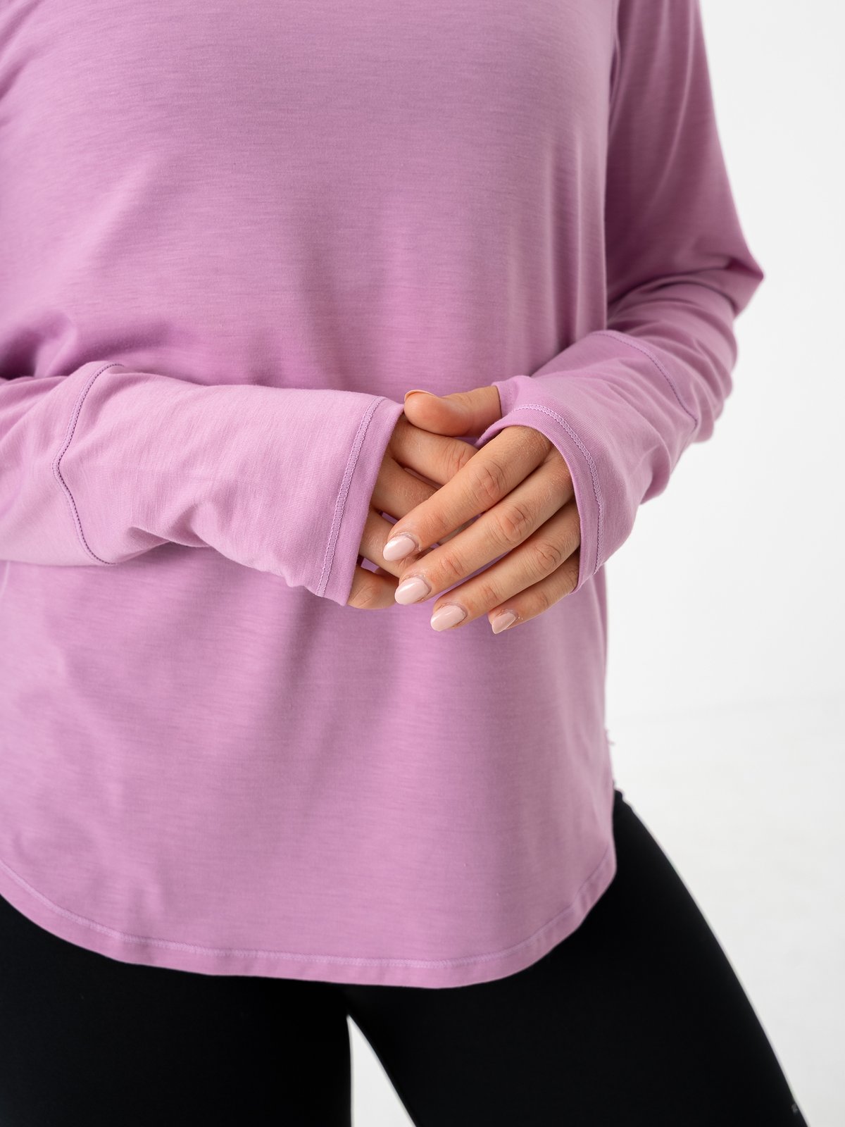 Röhnisch Clara Long Sleeve Smoky Grape