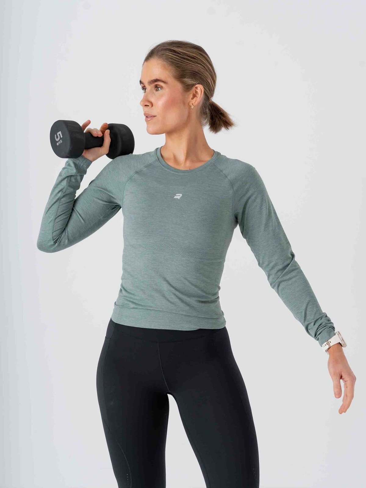 Röhnisch Seamless Flex Long Sleeve Stormy Sea