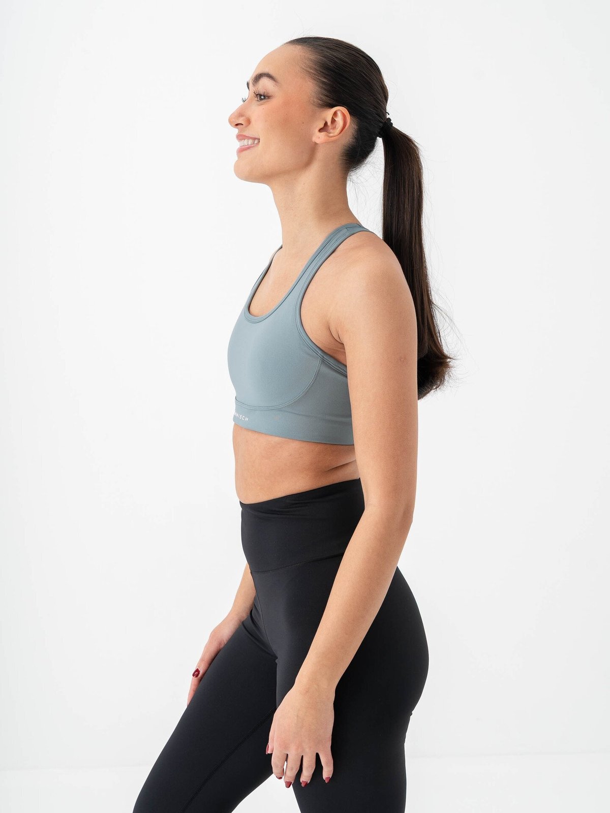 Röhnisch Flattering Mesh Sportsbra Stormy Sea
