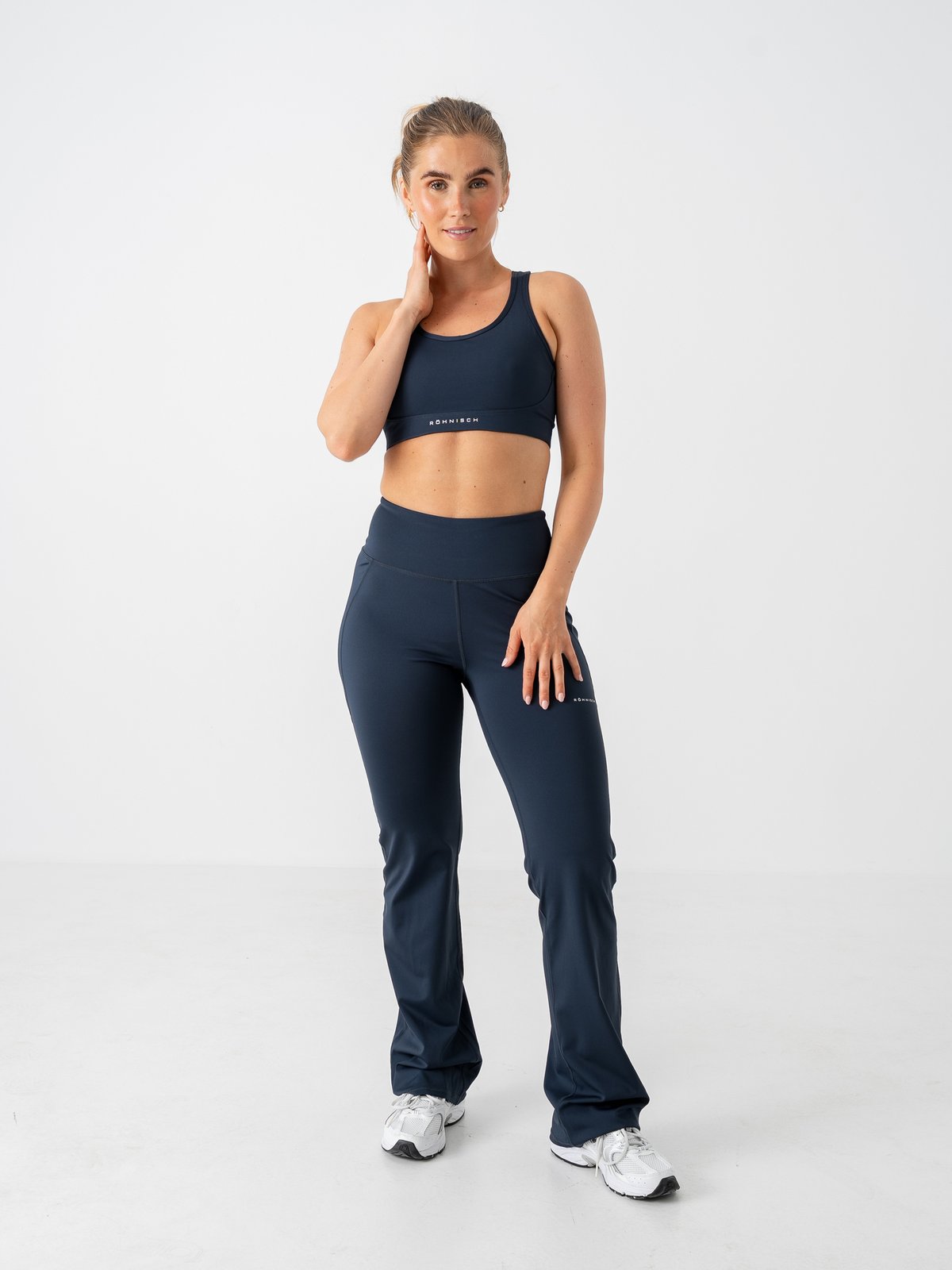Röhnisch Flattering Mesh Sportsbra Space Navy