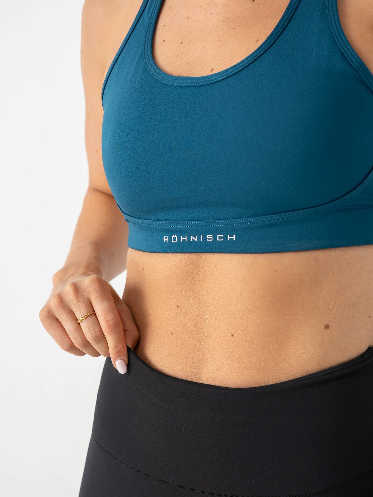 Röhnisch Flattering Mesh Sportsbra Blå