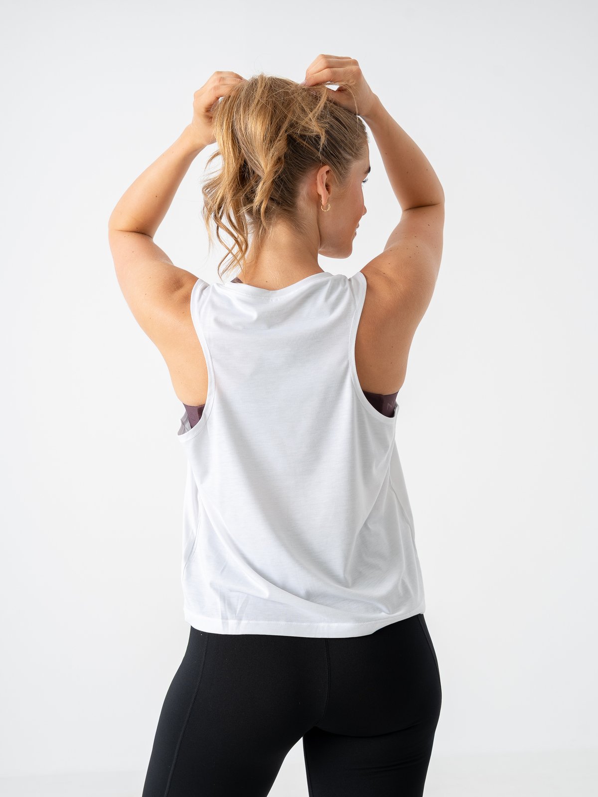 Röhnisch Clara Cropped Tank White