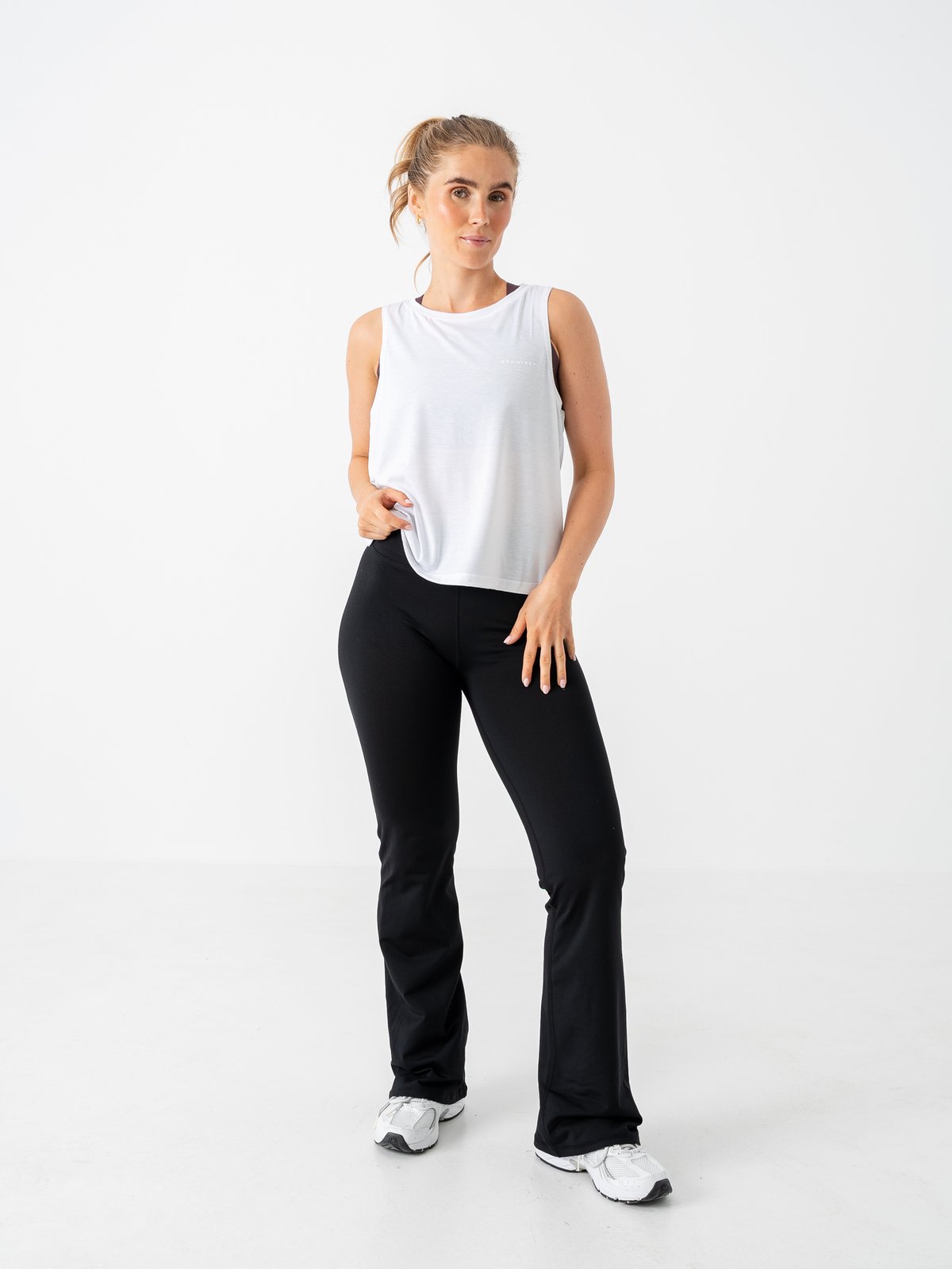 Röhnisch Clara Cropped Tank White