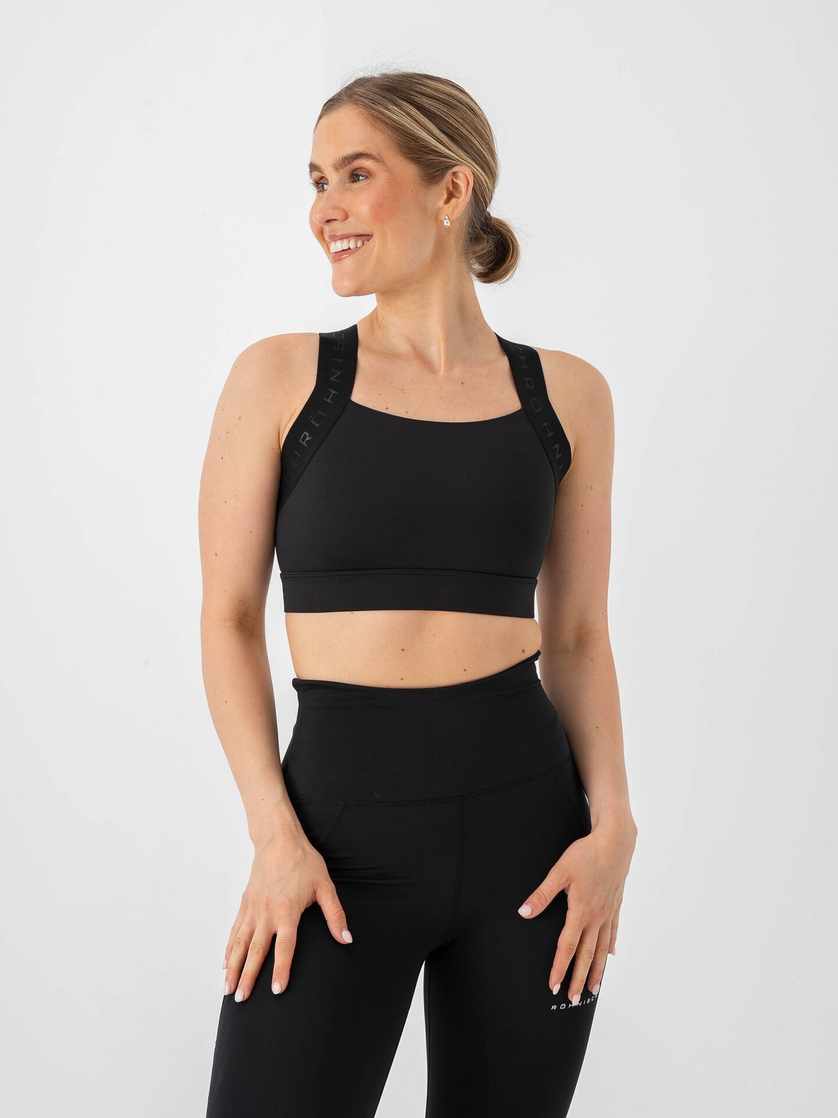 Röhnisch Kay Sports Bra Black/Black