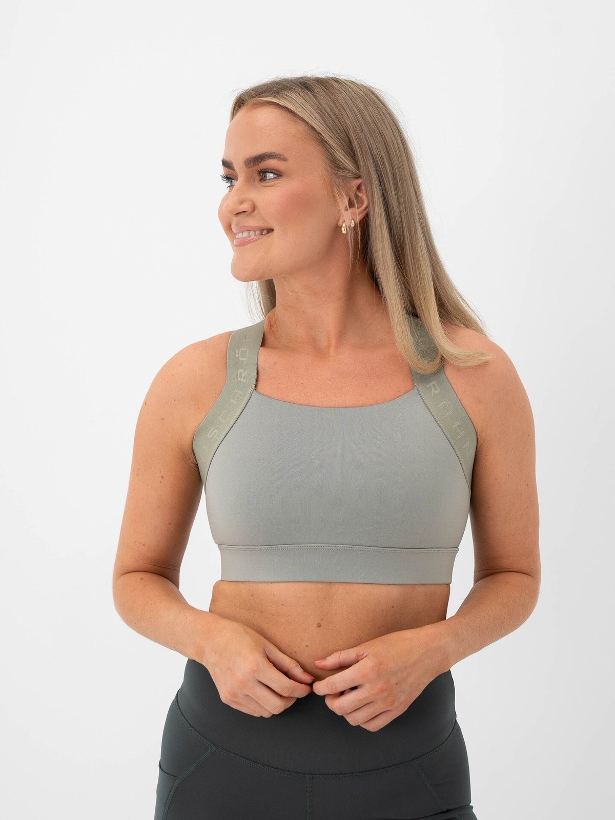 Röhnisch Kay Sports Bra Dark Grey Melange