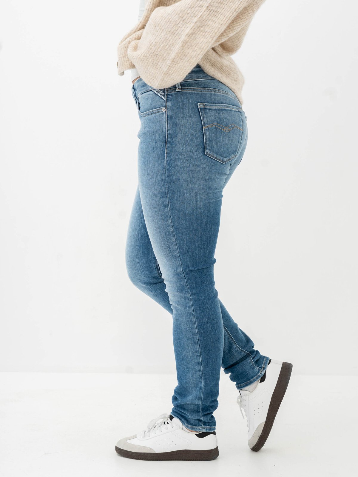 Replay New Luz Medium Blue