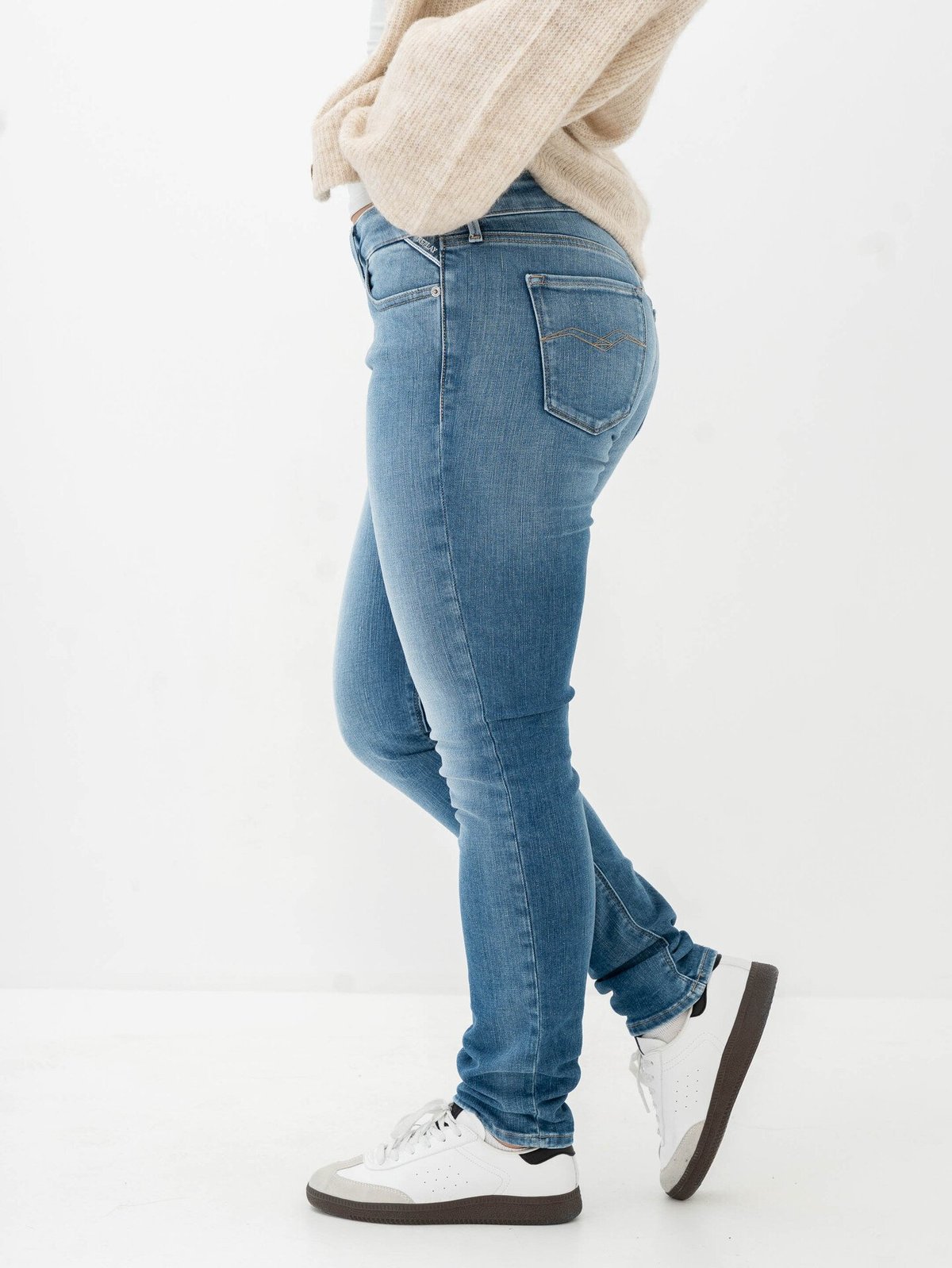 Replay New Luz Medium Blue