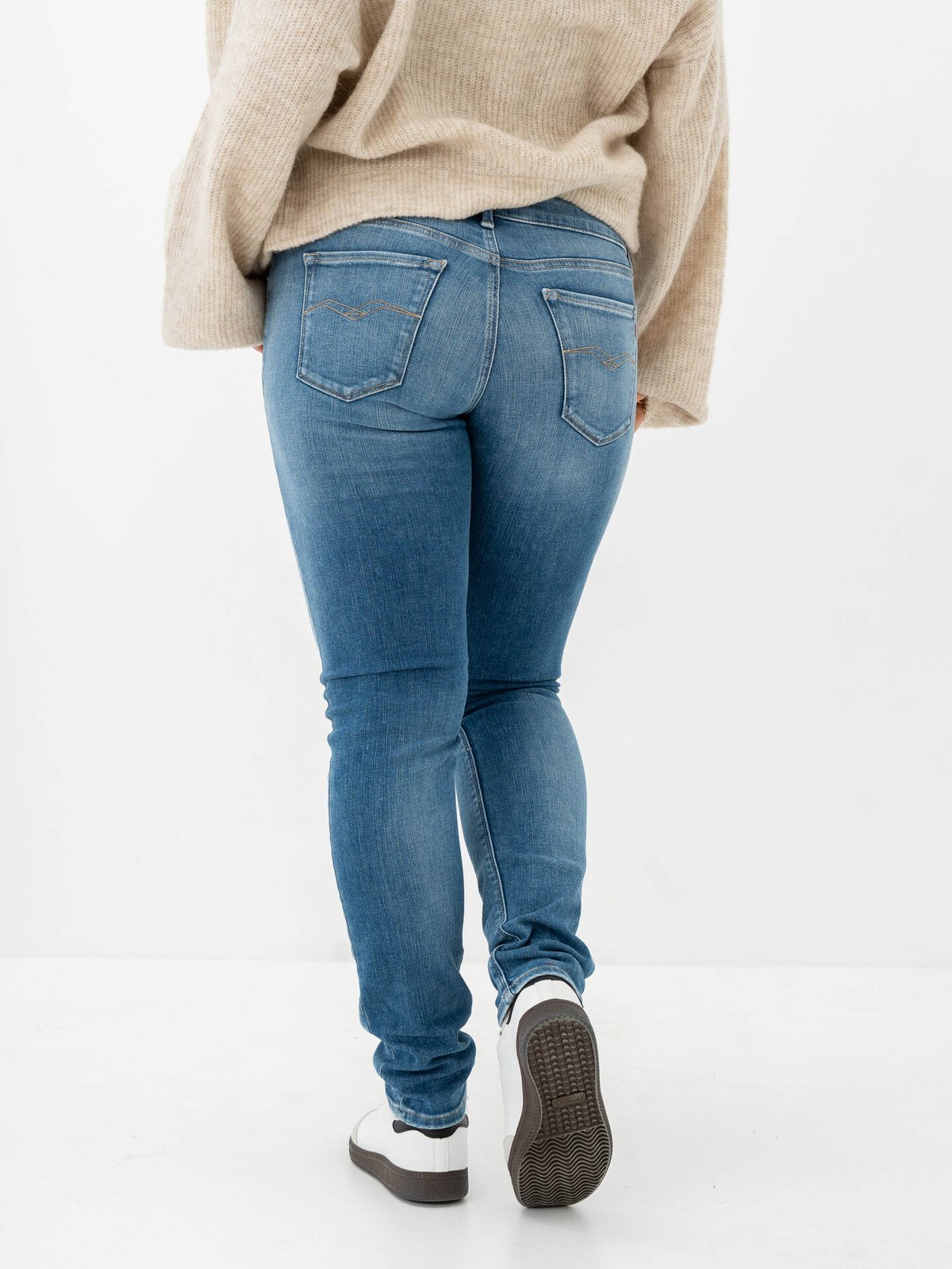 Replay New Luz Medium Blue