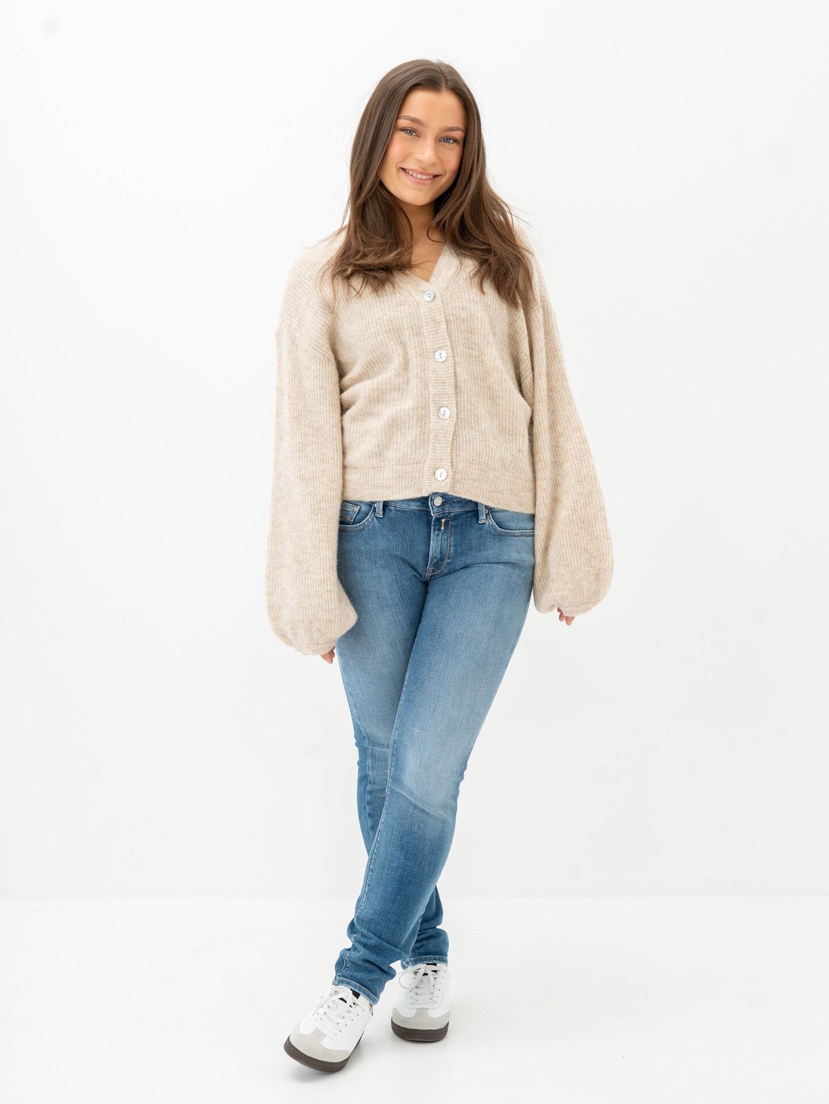 Replay New Luz Medium Blue