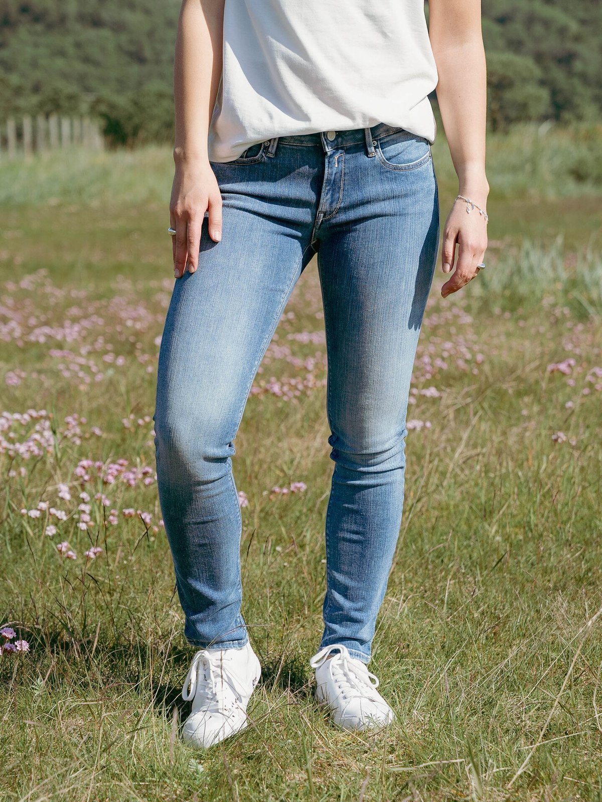 Replay New Luz Medium Blue