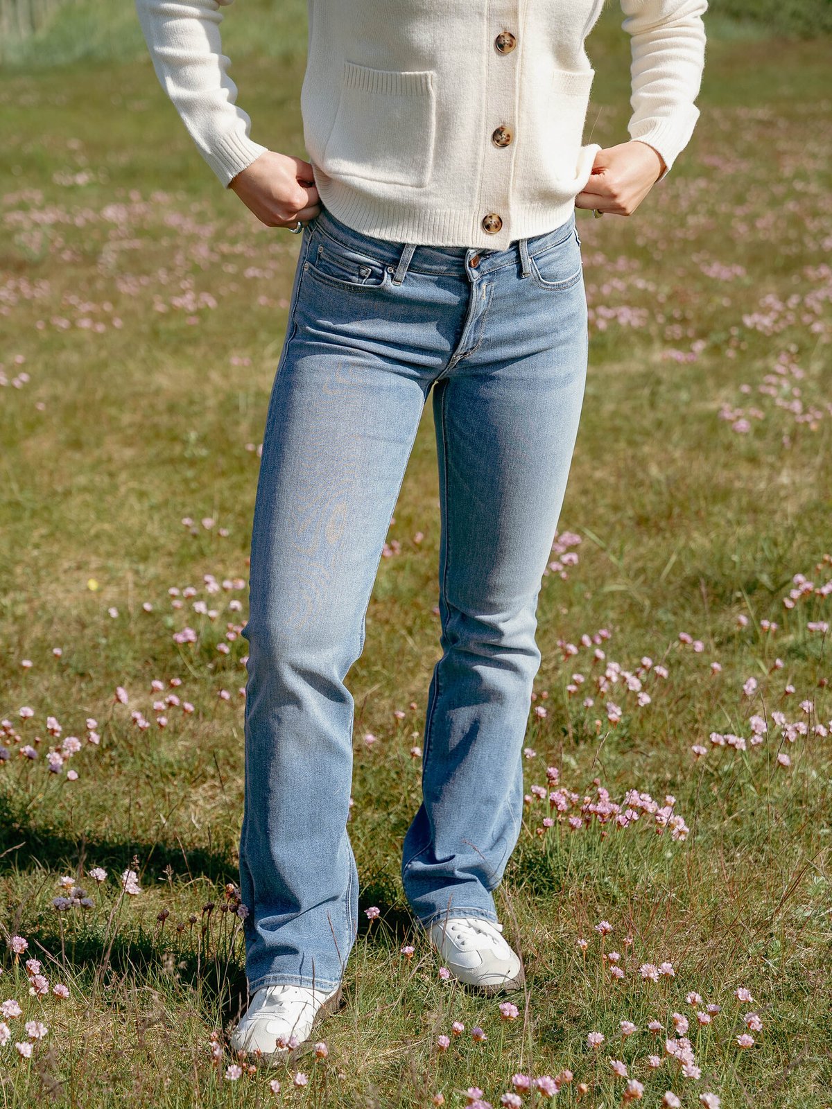 Replay New Luz Bootcut Medium Blue