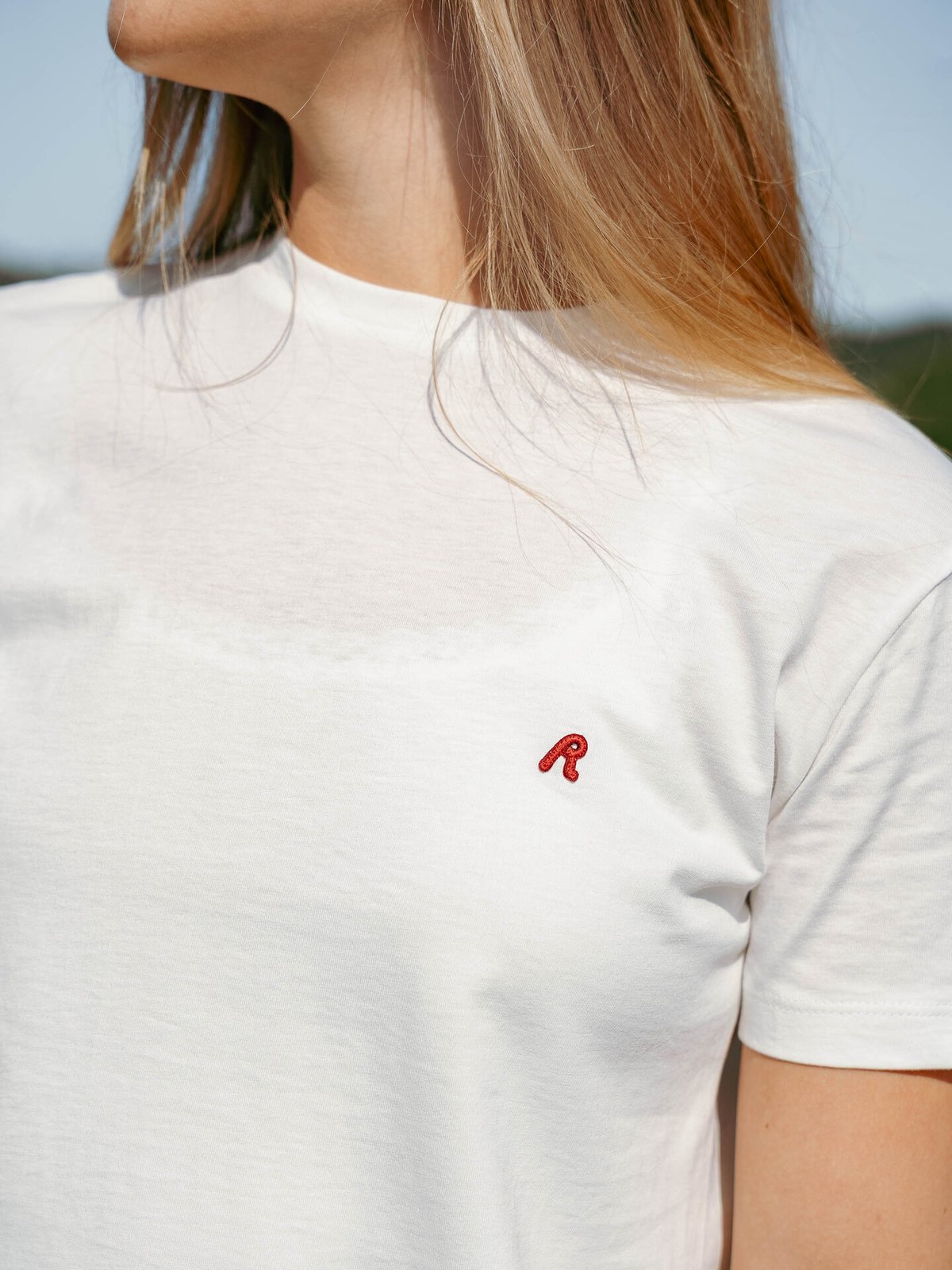 Replay Small R-Tee Woman White