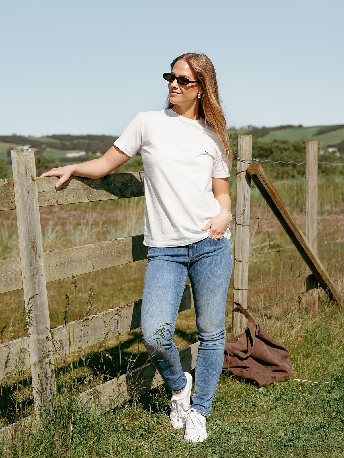 Replay Small R-Tee Woman White