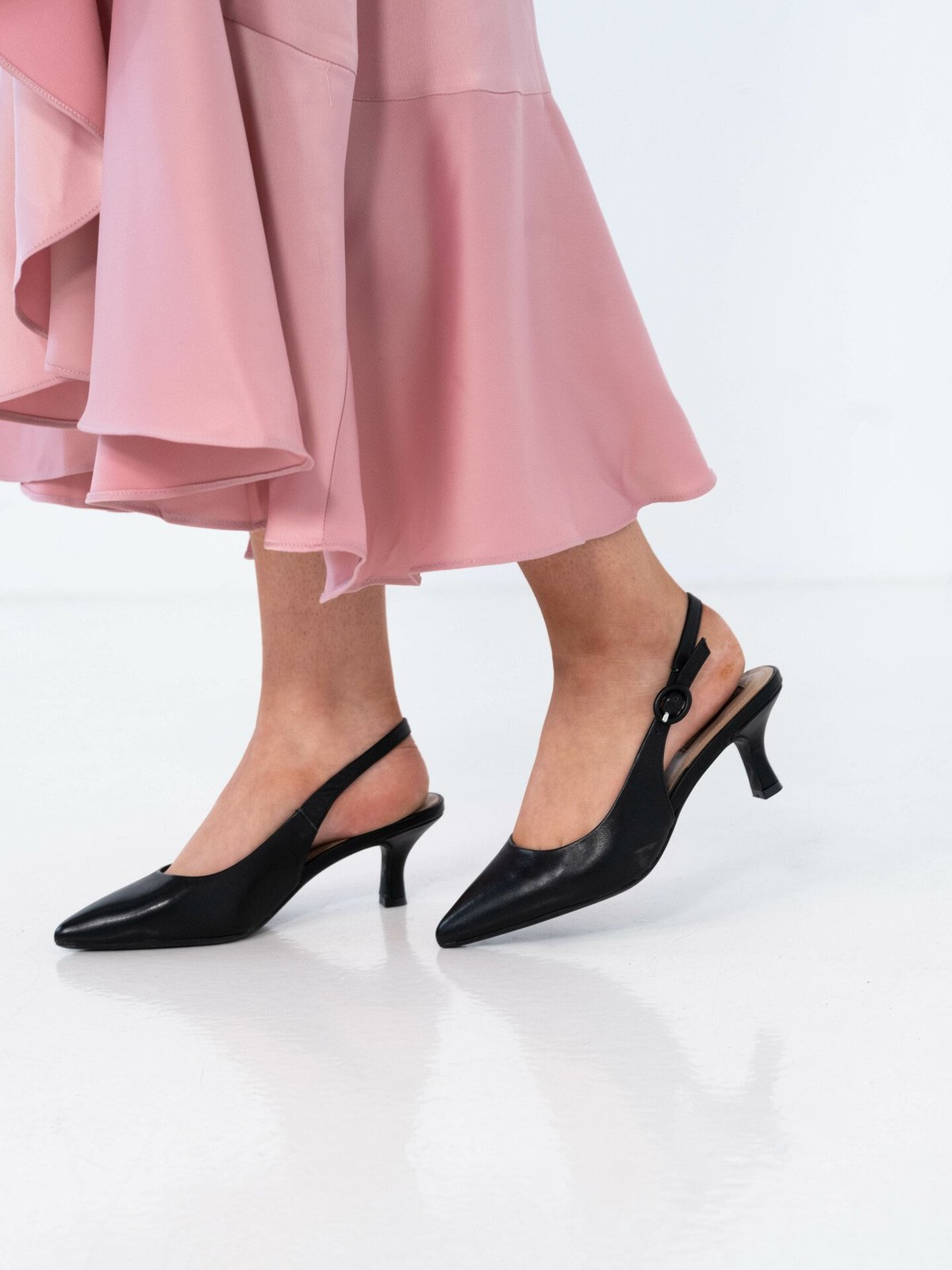 Roberto Rosso Falerone II Strap Leather Black