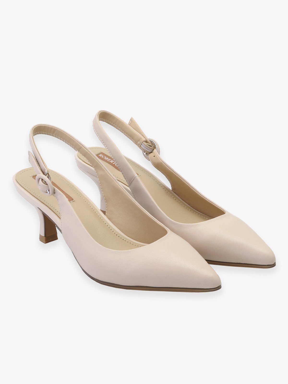 Roberto Rosso Falerone II Strap Leather Nude