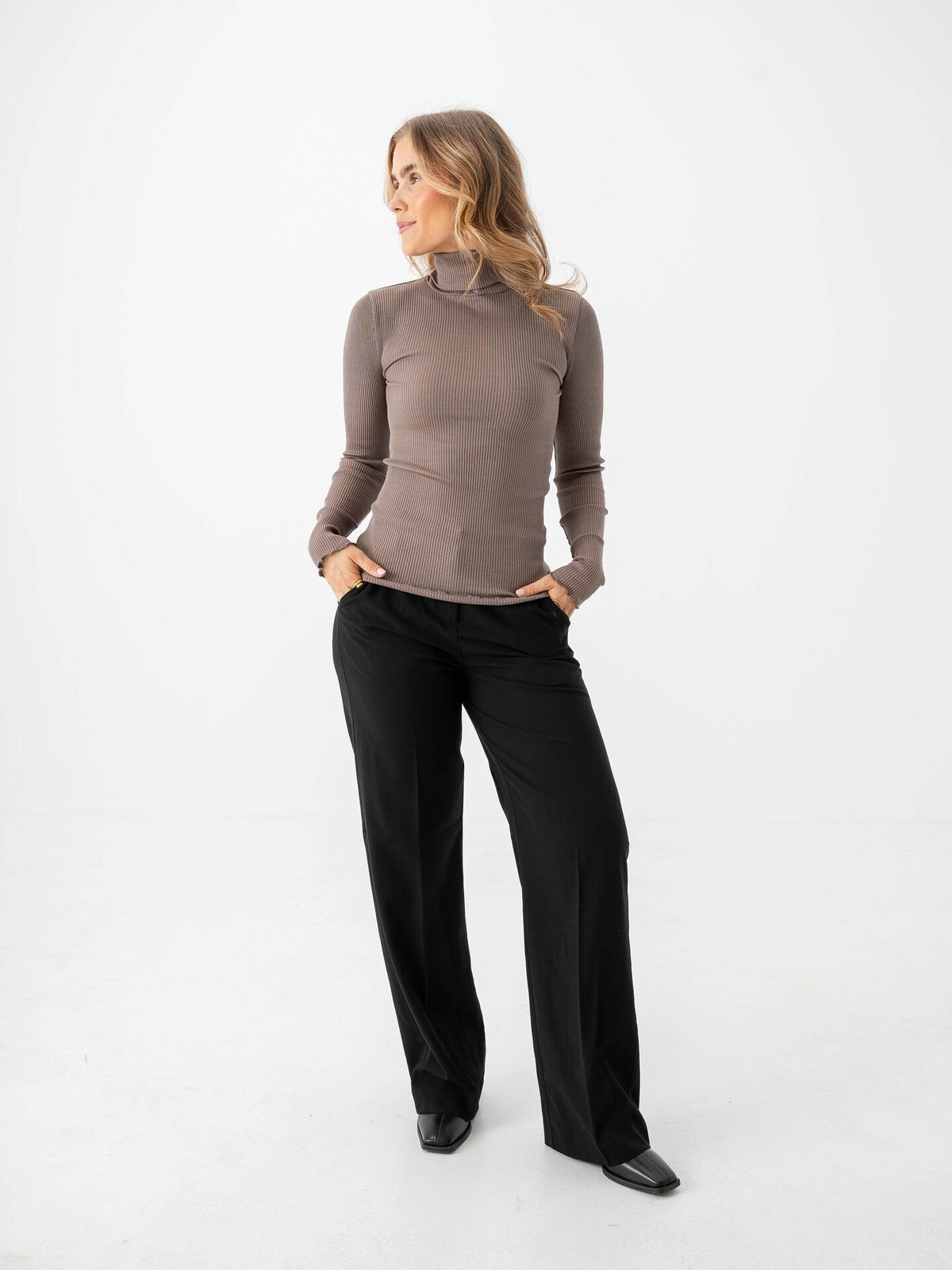 Rosemunde Beatha Long Sleeve Regular T-Neck Falcon