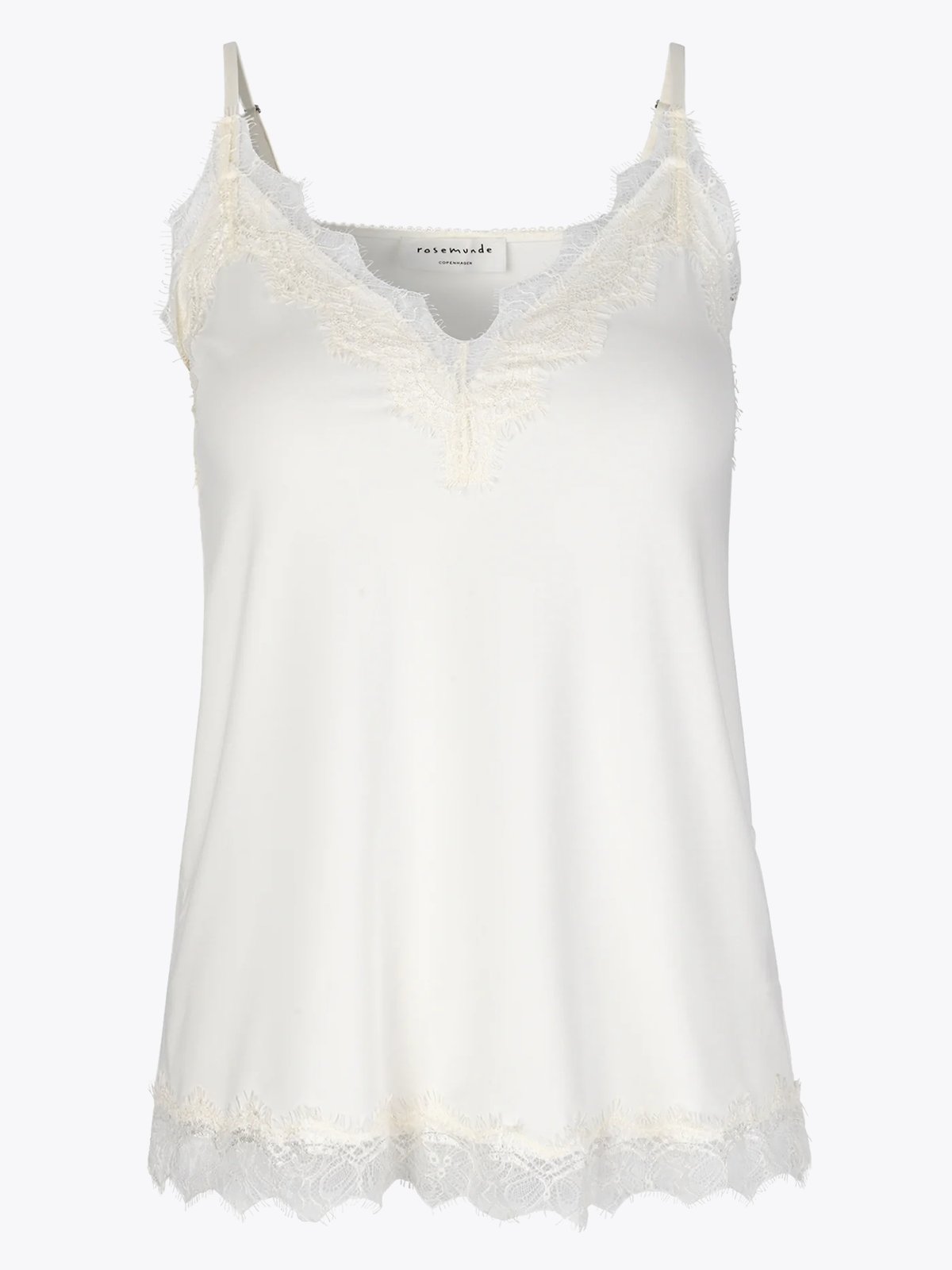 Rosemunde Billie Strap Top Ivory